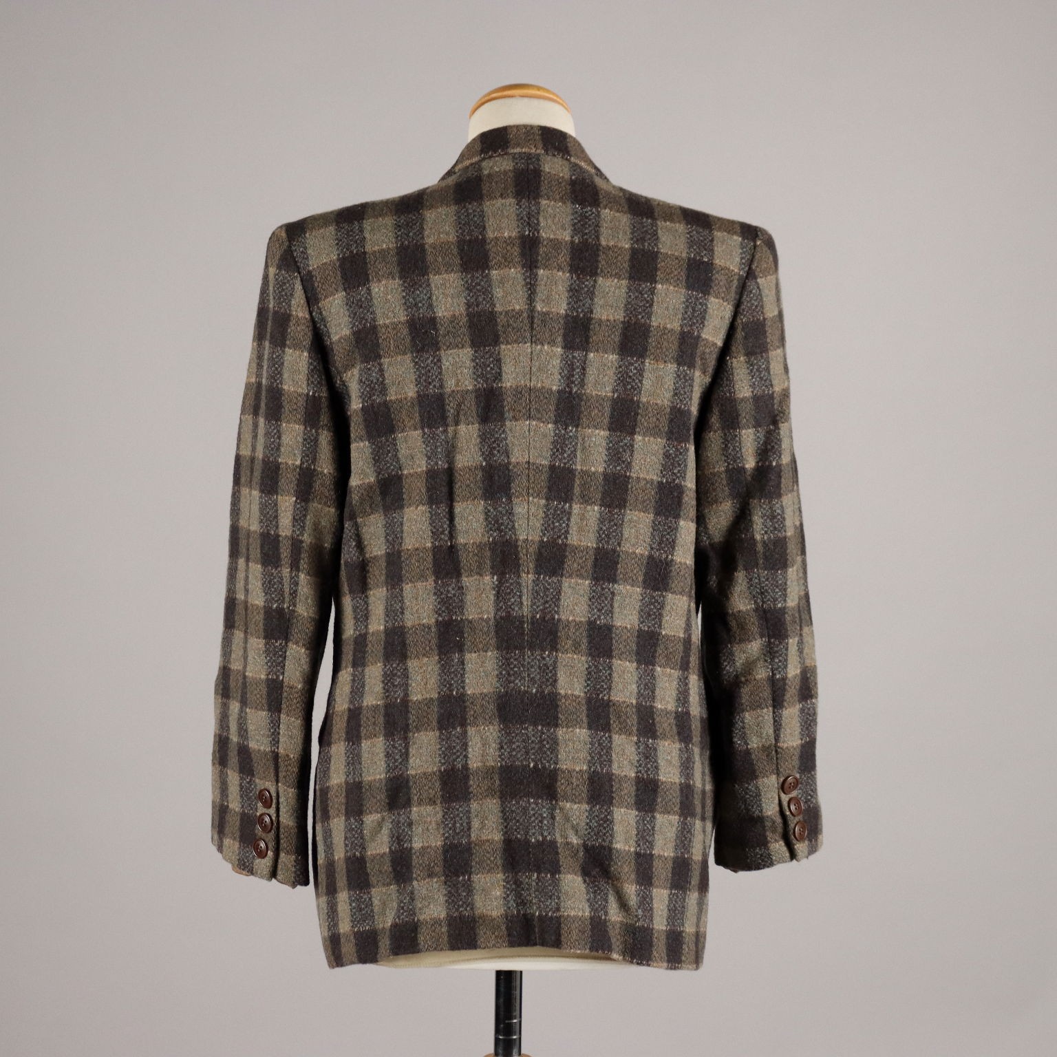 Vintage Jacket E. Armani Wool UK Size 10 Italy