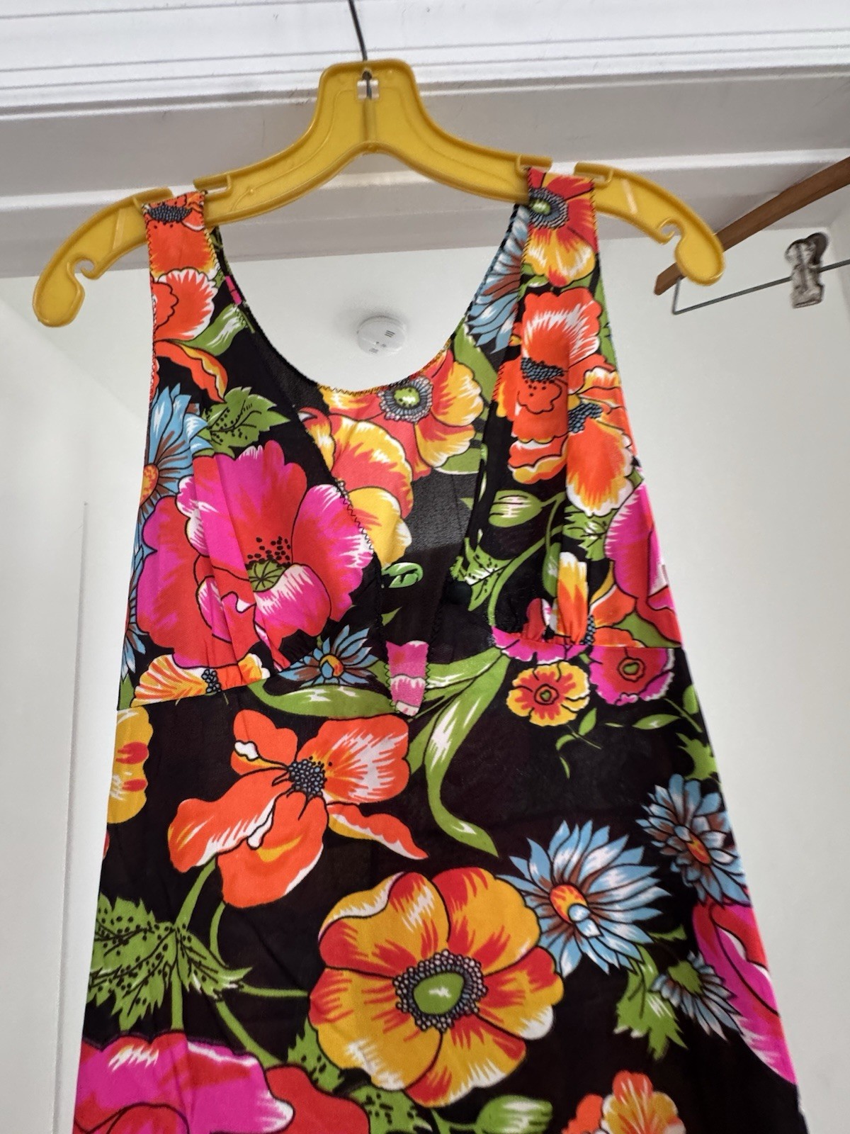 Vintage Mistee Floral Maxi Dress With Matching Jacket Long Awesome Size Small