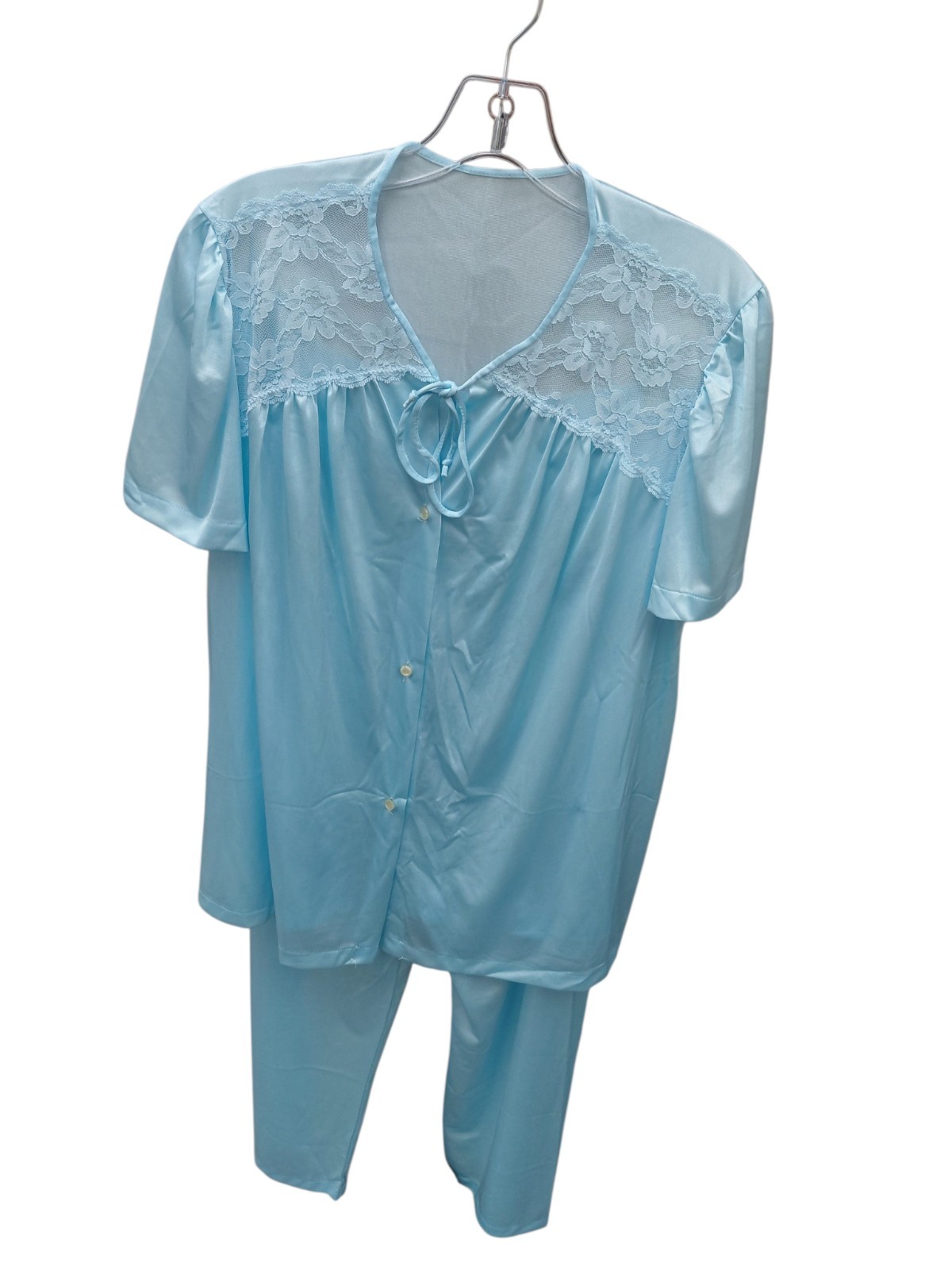 Vintage Kayser 2 Piece Lingerie Pajama Size L