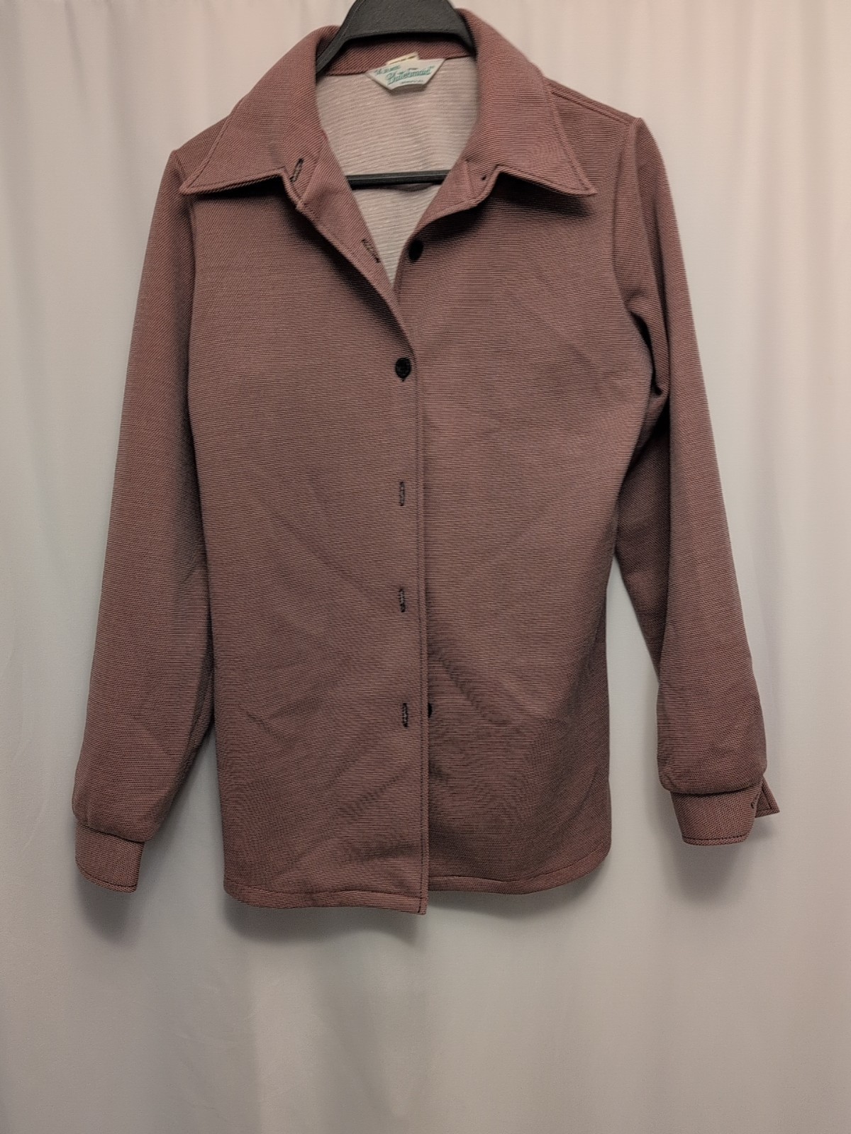 80s womens vtg 14 jr miss dutchmaid jacket reddish darker buttons Ehprata, PA !!
