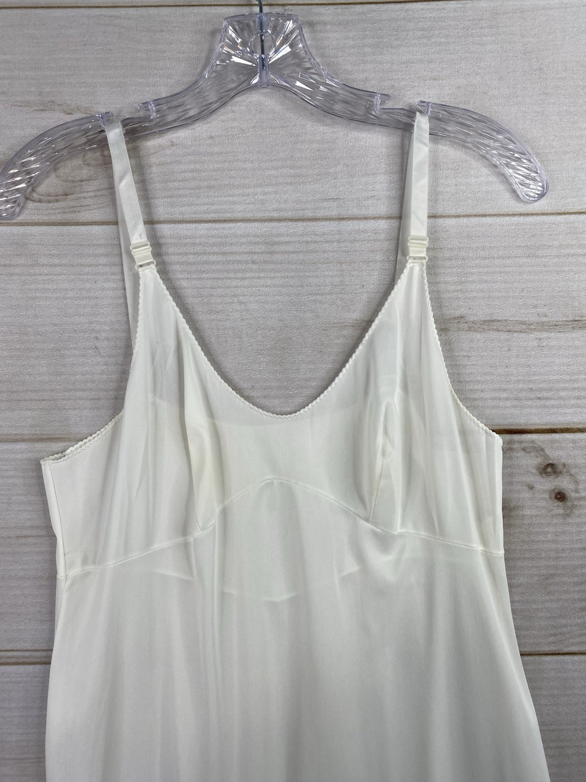 Vintage Sears The Doesn’t Slip Dress Womens 36 Lace Lingerie USA Sissy Midge