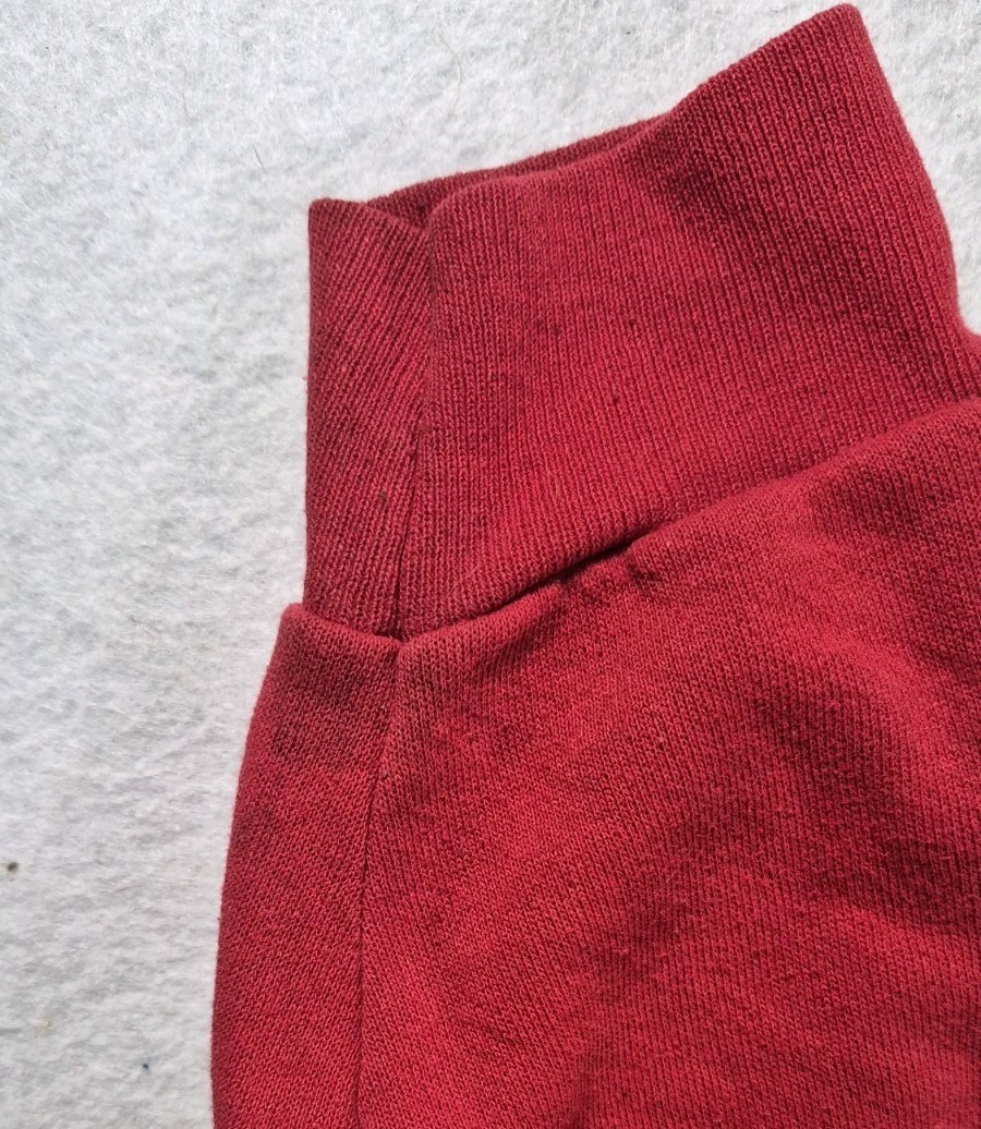 Vtg Lee Brand Malcom X Academy Panthers 1995 Red Sweater Happy Holidays Size XL