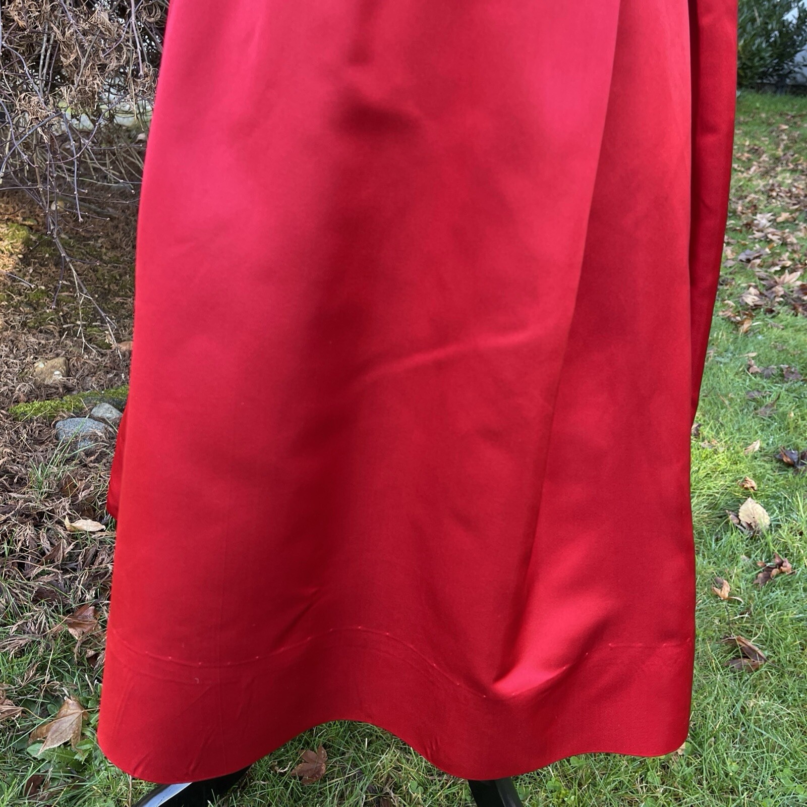 Vintage Ceil Chapman Dress 50s Red Spaghetti Straps Rare 🍒🍒 Bow