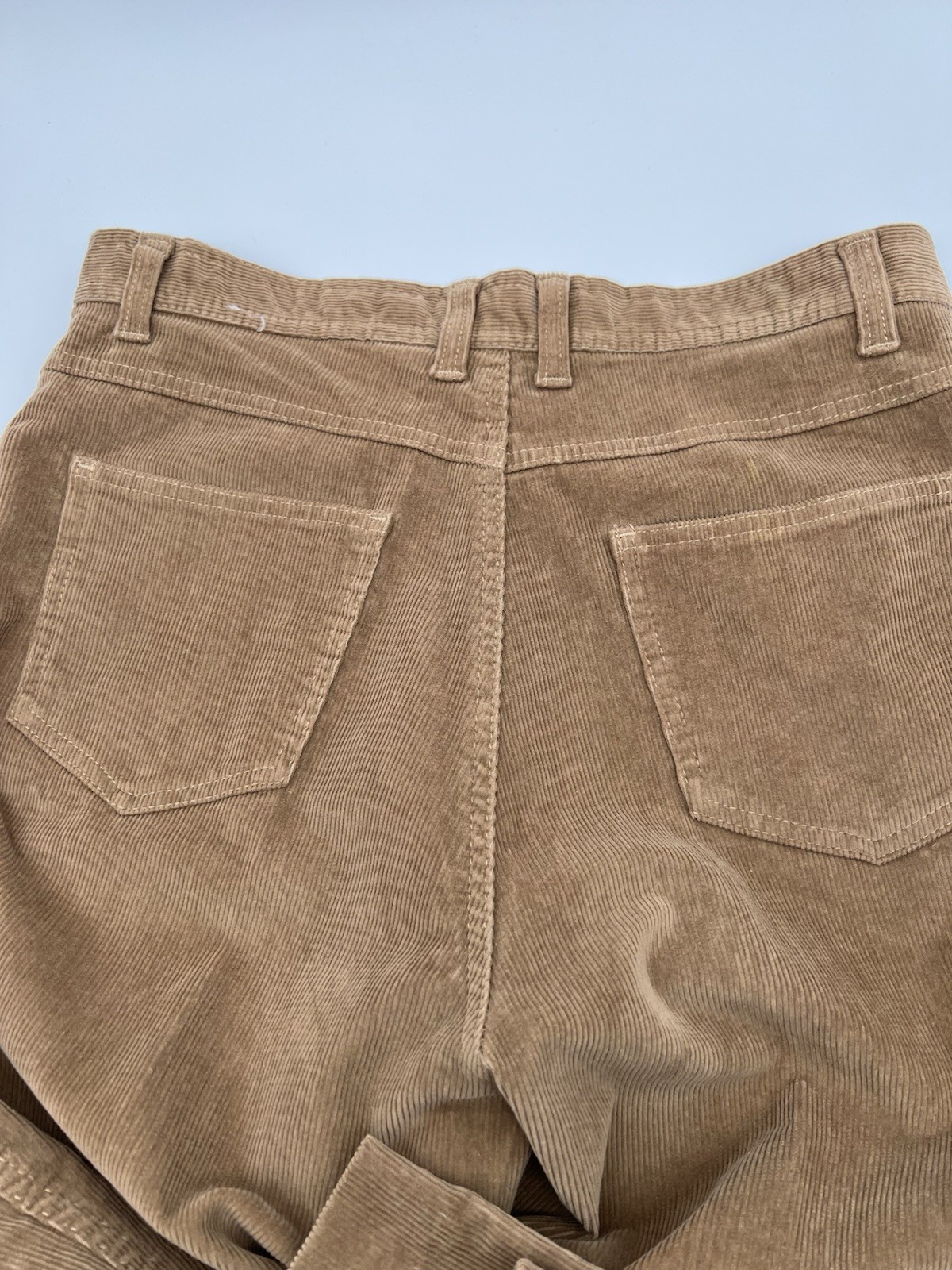 Vintage Bill Blast Women’s Corduroy Tan Pants 12P, Stretch