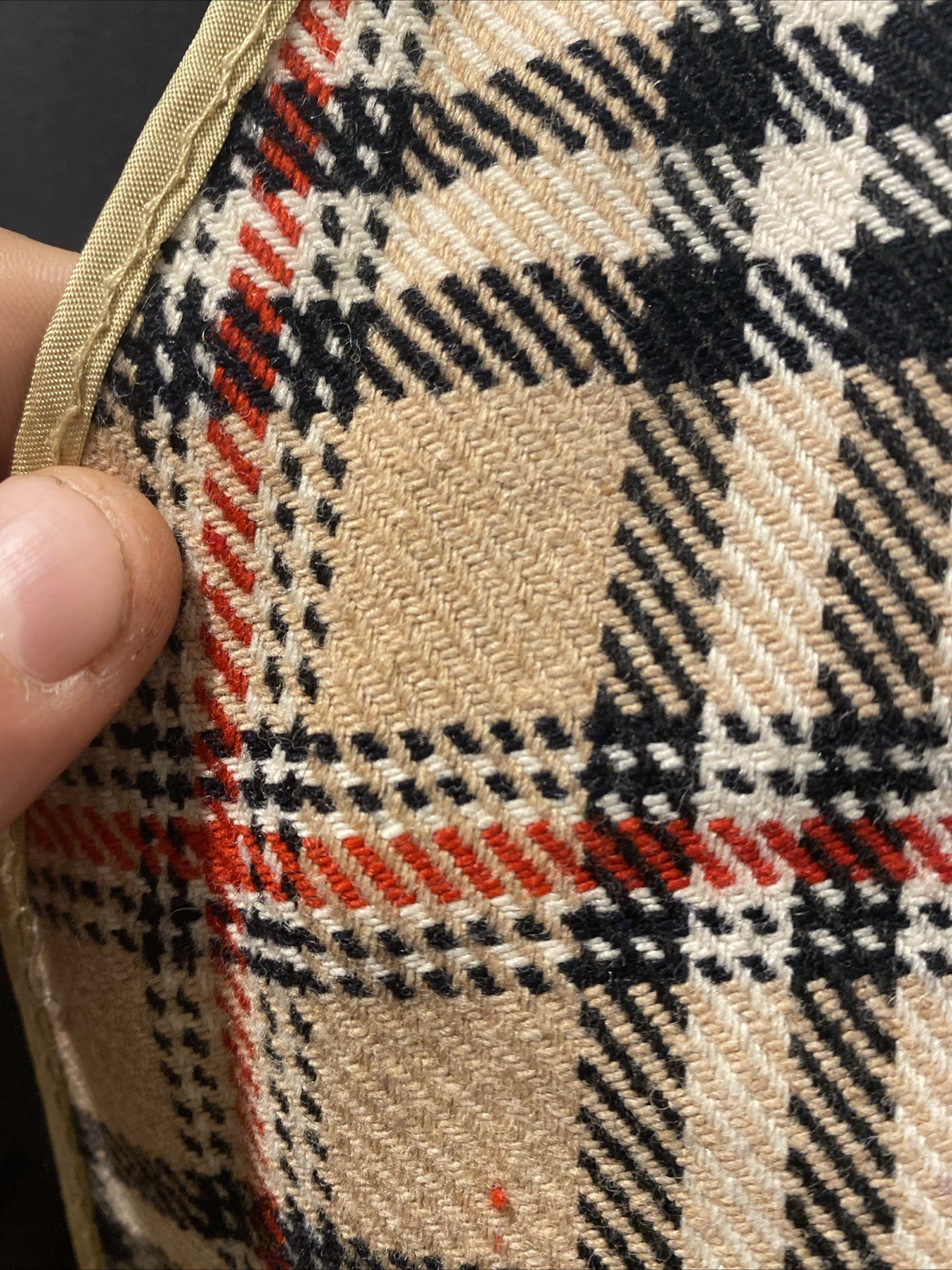 VTG Europe Craft Exclusive Import Long Vest Sack Material Inner Pocket Unique