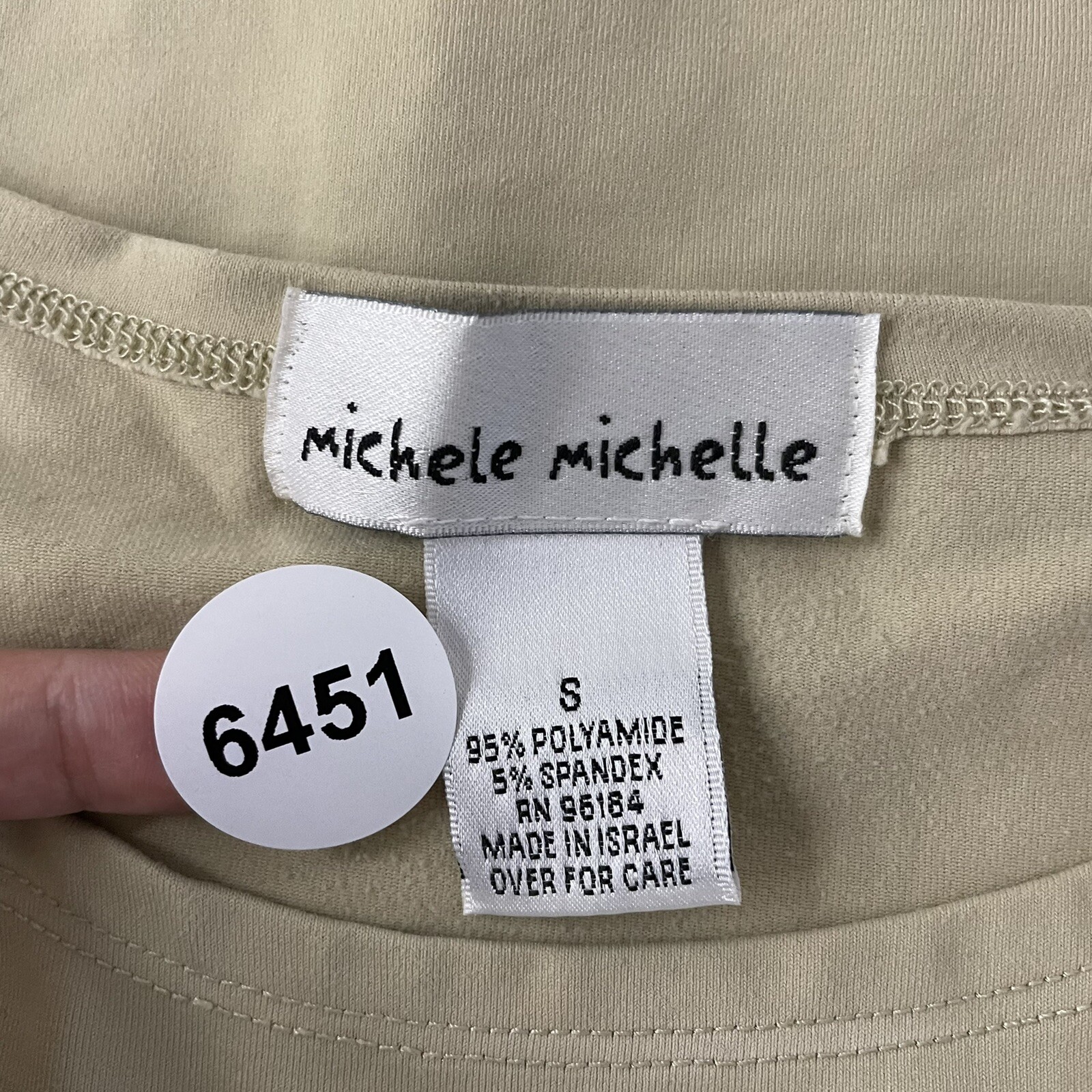 Y2K Vintage Sleevless Top M L Nude Tan Beige Slinky Stretch Basic Minimalist