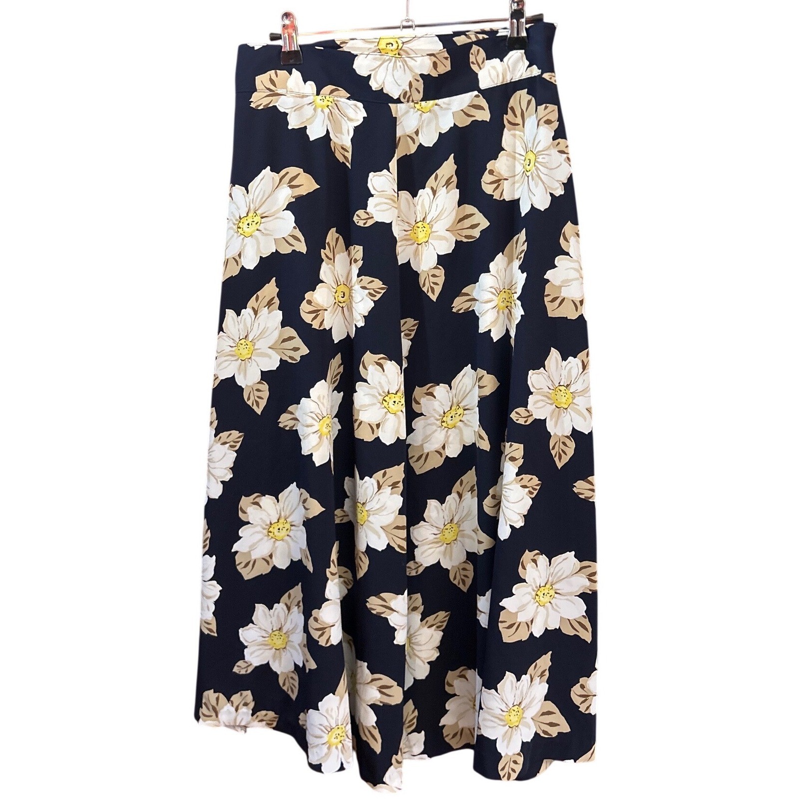 90s Counterparts Maxi Skirt Dark Floral Cottagecore Whimsigoth