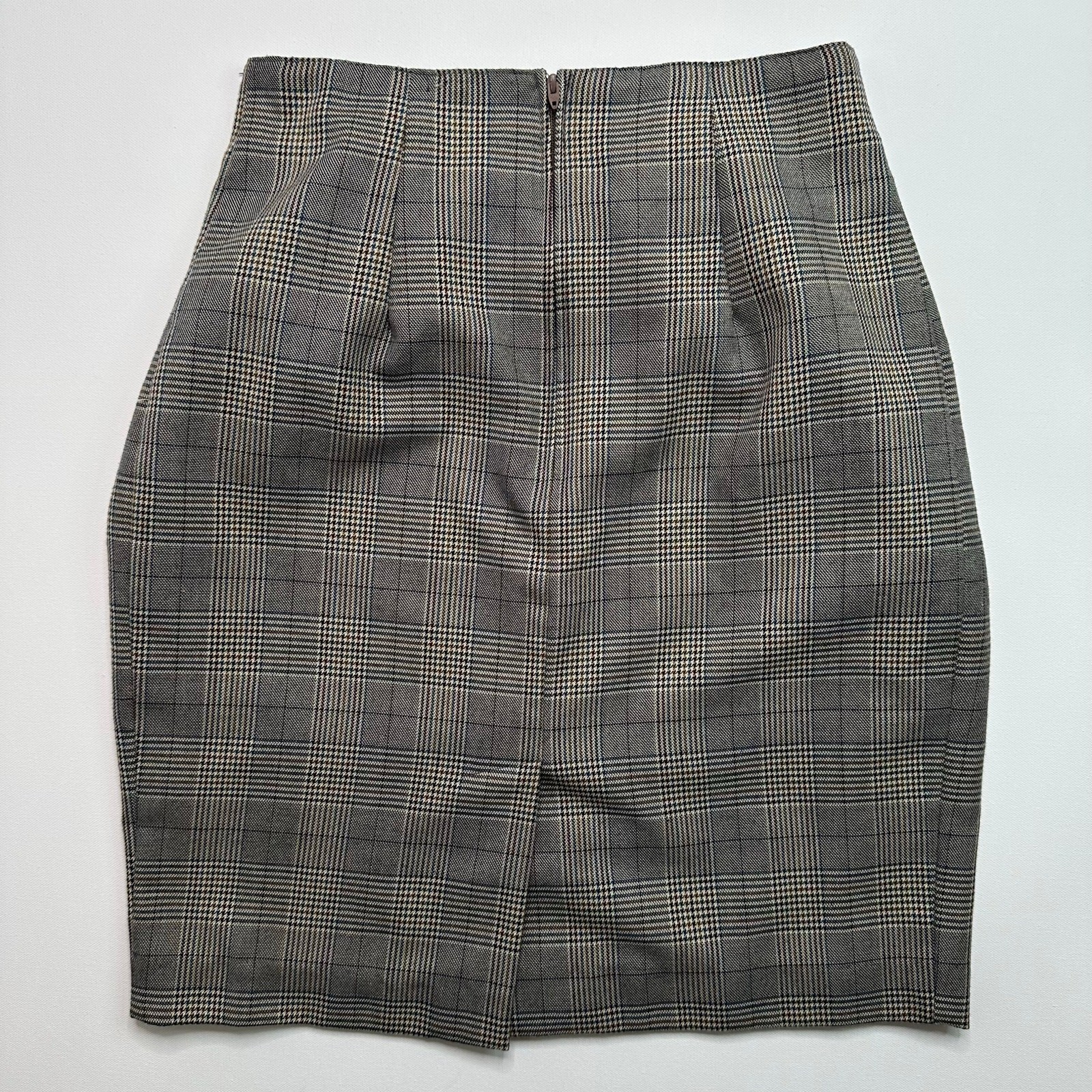 Vintage 1990’s Christy Girl Career Girl Plaid Pencil Skirt