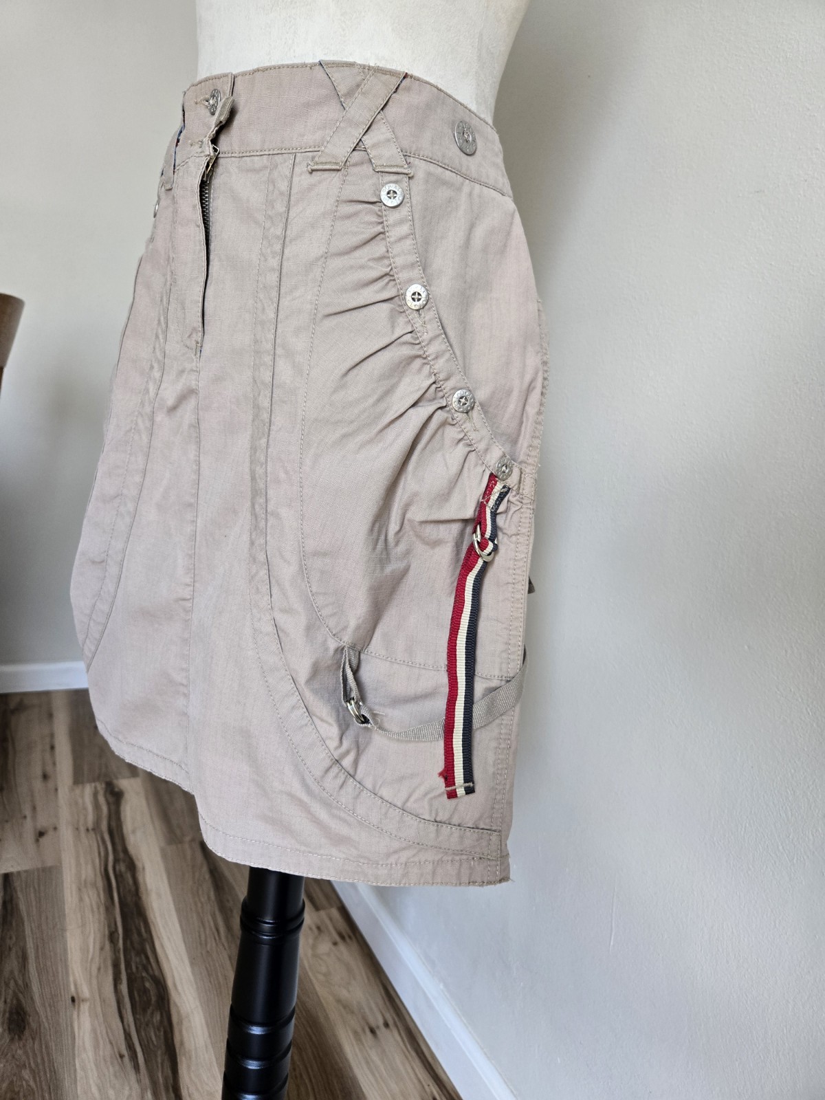2000s Cargo Mini Skirt (M)