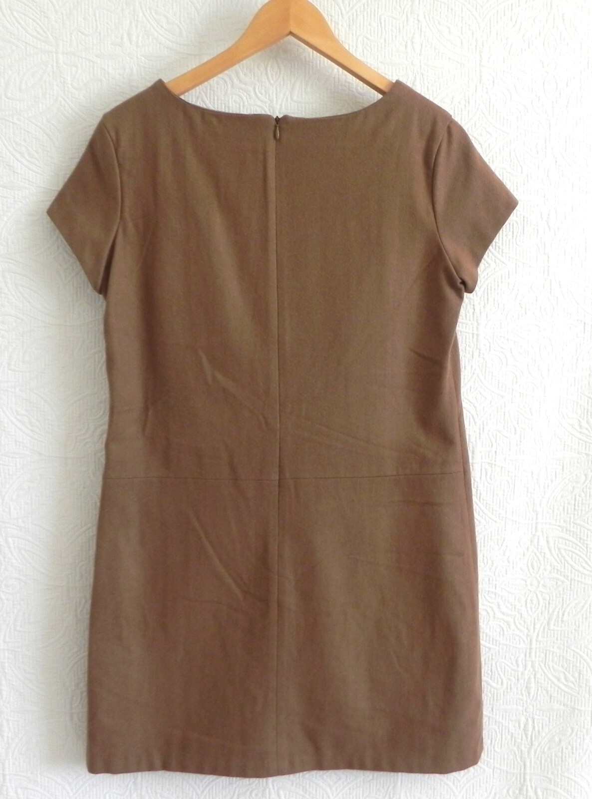 Gap Premium Classic Tailored Micro Mini Wool Blend Short Sleeve Size10(Fits8)