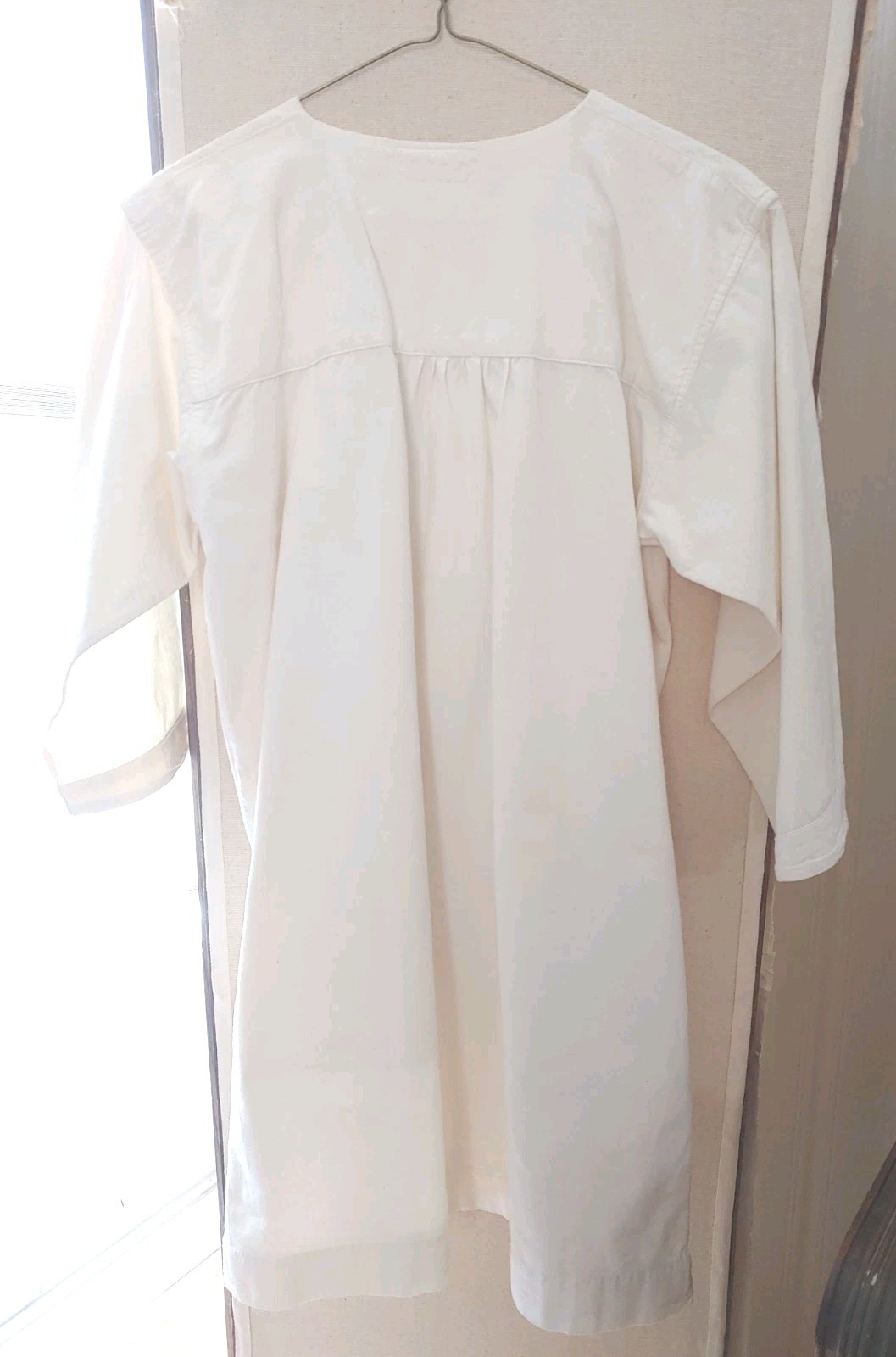 1960s Phoenix NY Label Cotton Tunic Dress Made In Mexico Sz 6/8