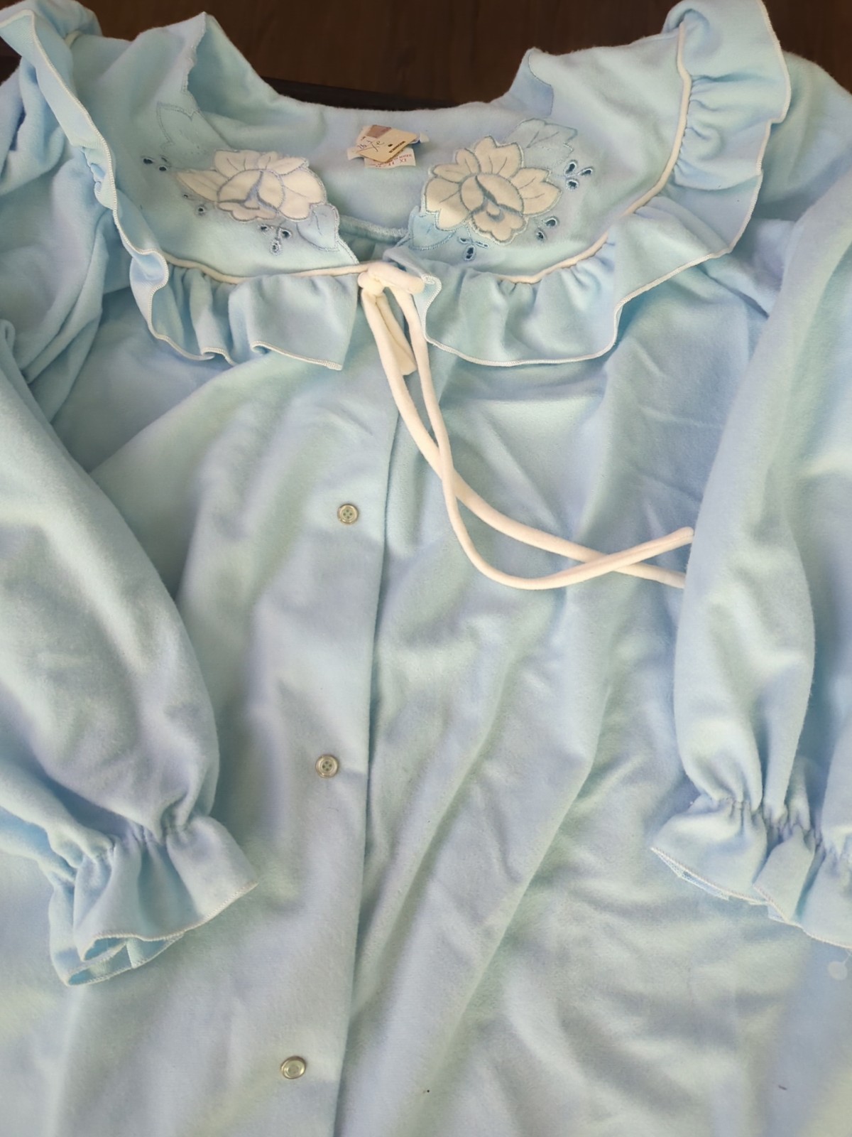 Appel It’s A Charm Vtg. Long House Coat Robe. Green Zip Up. Plus Size 2X