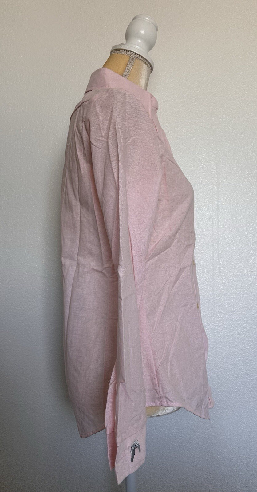 Vtg DEE CEE For Gals Pink Western LS Shirt Womens Horse Button Down Sz Small NWT