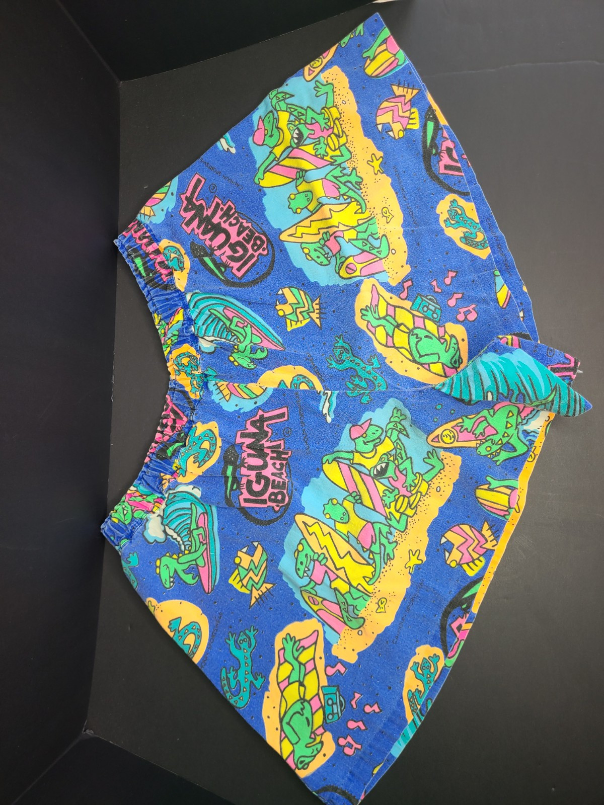 Vntg 90s Outfit Set Iguana Beach Soveneir Womans Small Girls Large Neon Colors