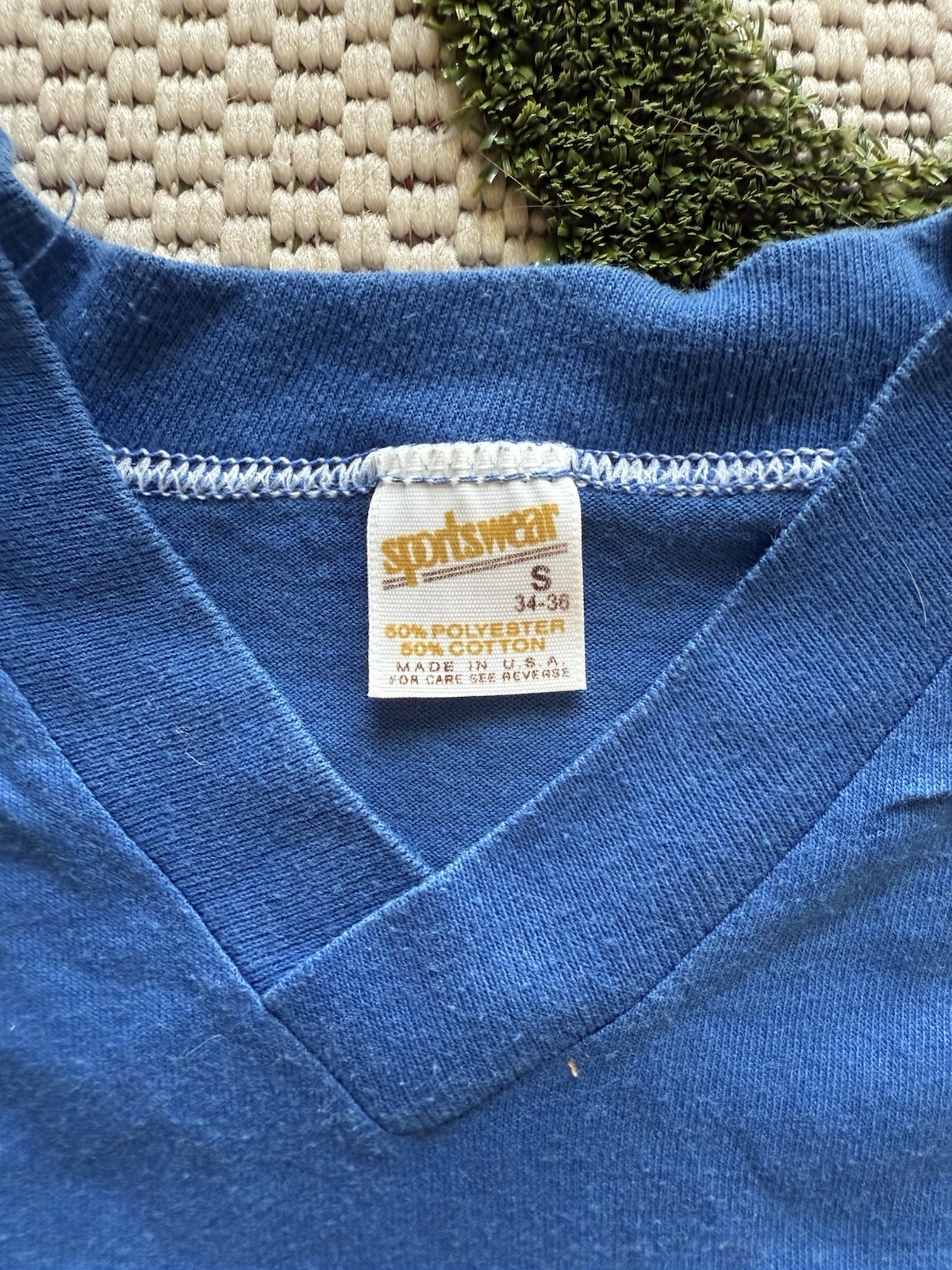 VTG 80’s National Junior Honor Society Blue Single Stitch T Shirt W Small USA