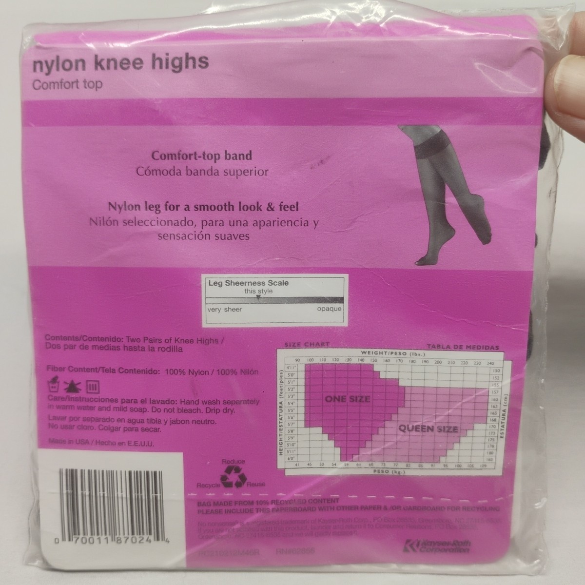 Vintage 90s Silkies No Nonsense Knee Hi’s Highs NOS 11 Pairs Total