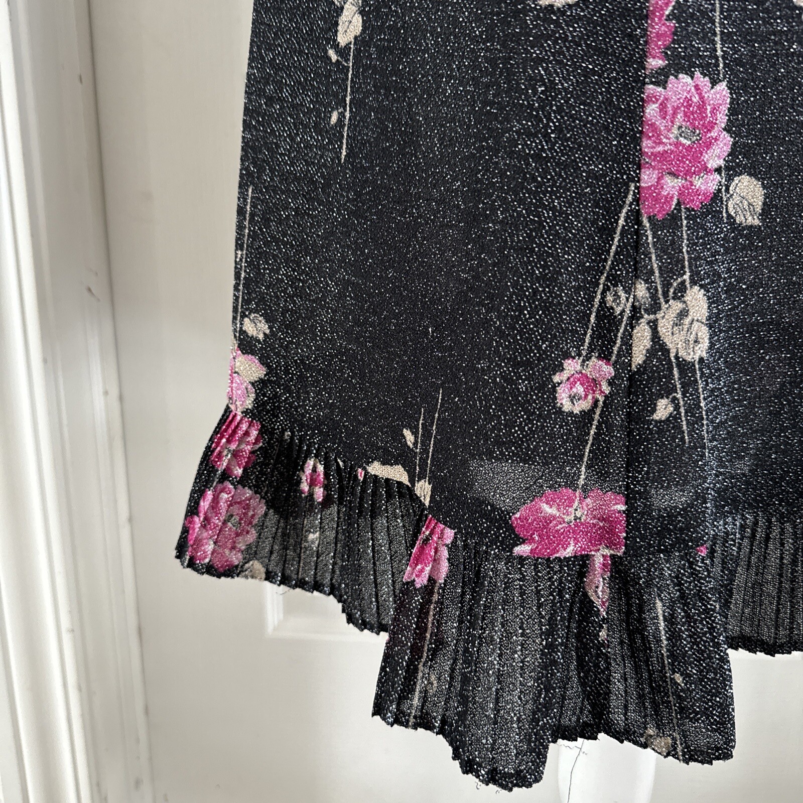 Mary Roberts New York Skirt Set Blouse Skirt Size 20.5 Vintage USA Unique C2