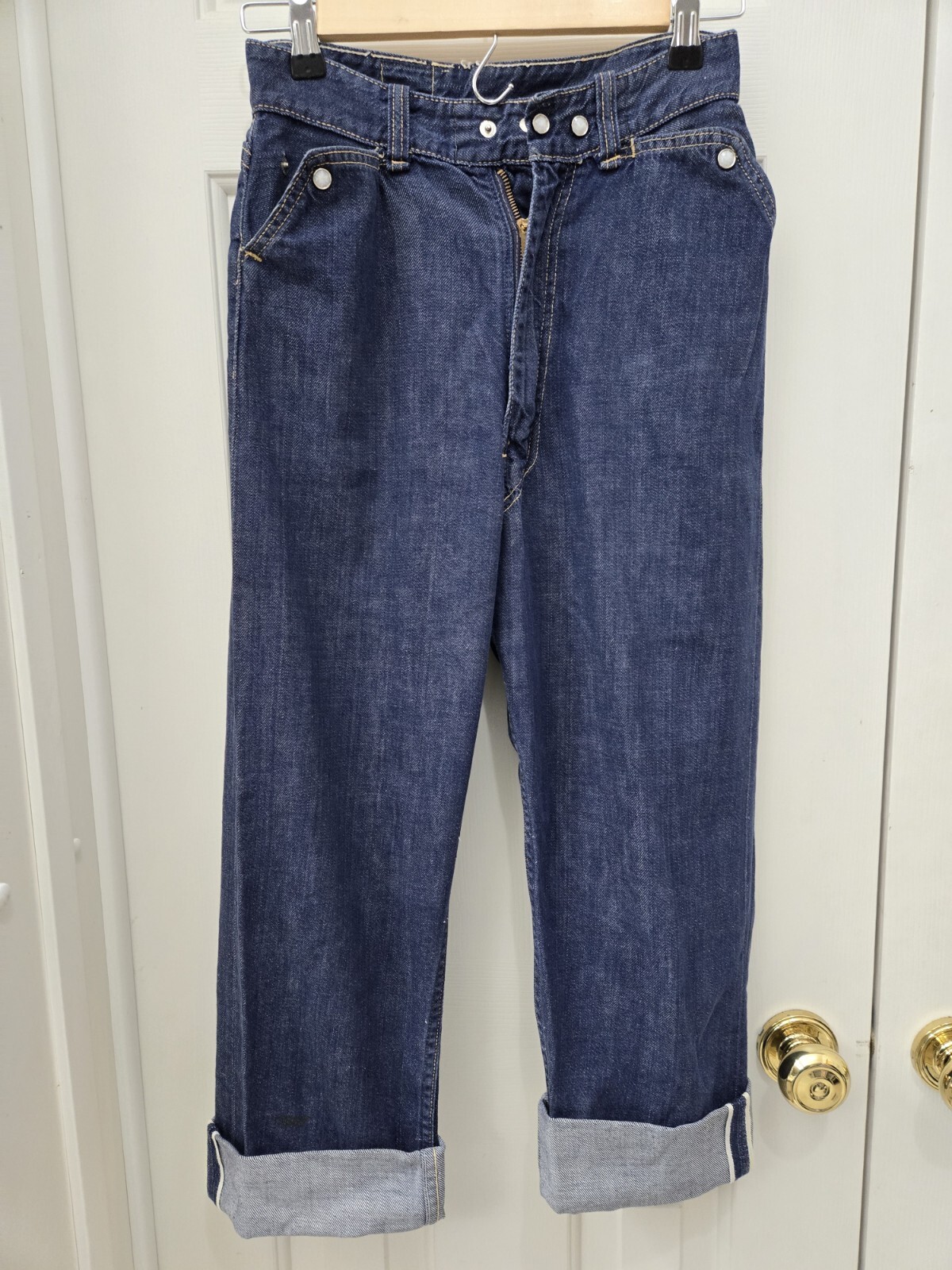 Vintage Buckaroo Gal Big Smith Union Made Selvedge Women’s Denim Jeans Small