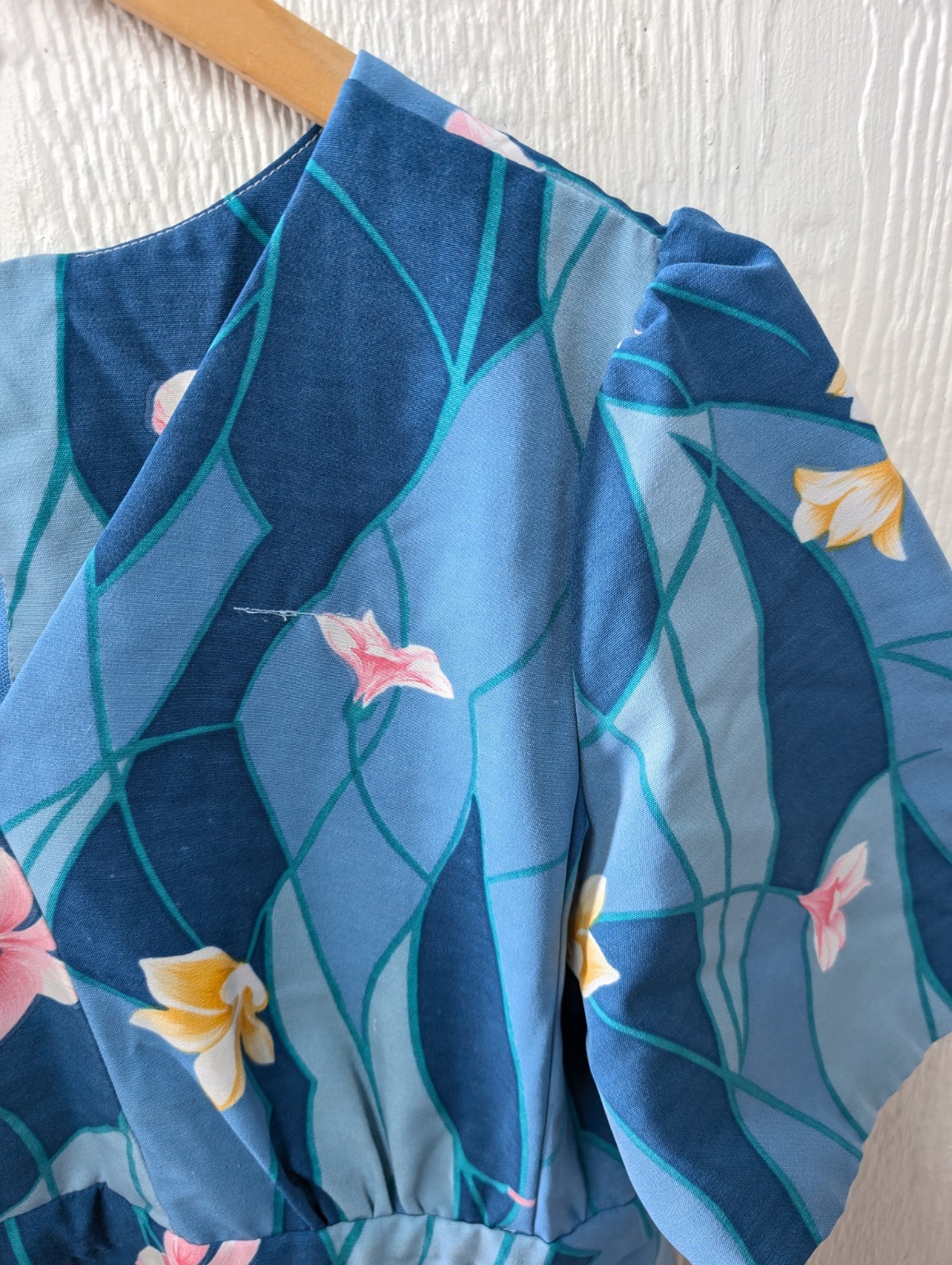 Rare United Airlines Stan Herman Brookhurst Hawaiian Flight Attendant Dress 14