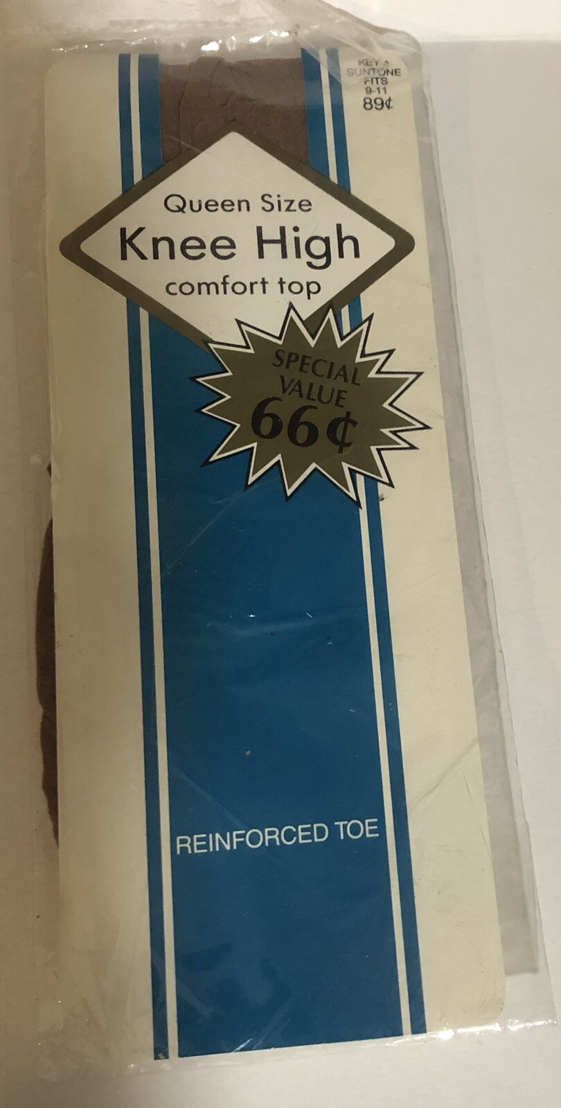 Queen Size Comfort Top Pantyhose Reinforced Toe Sh2