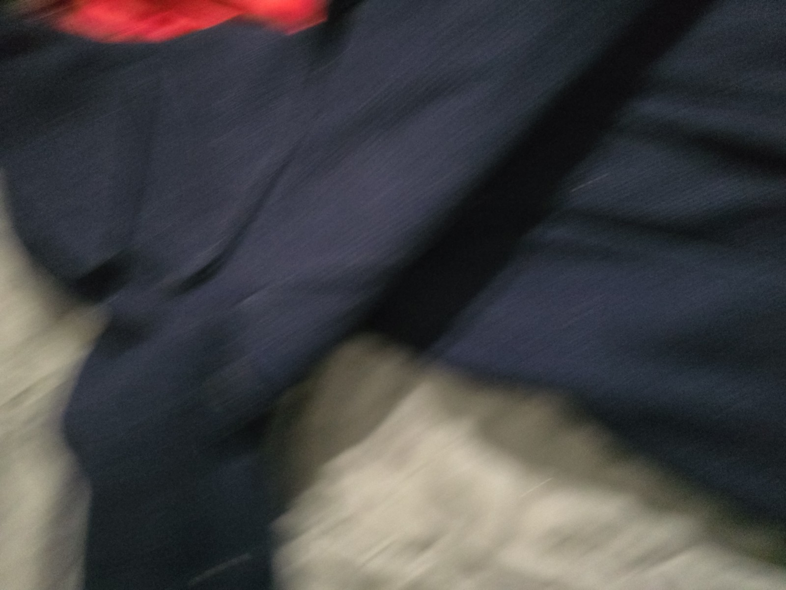 Vintage 50s Navy Blue Wool Pea Coat