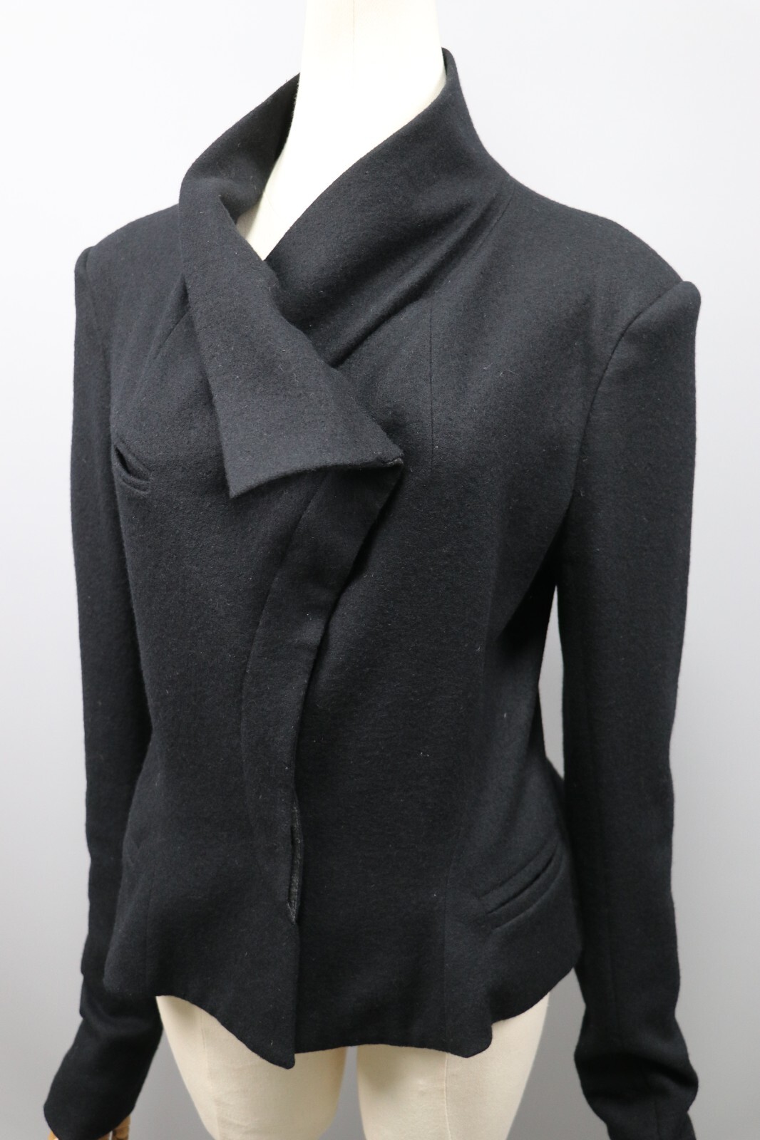 ISABEL MARANT Black Wool/Viscose Jacket Womens Sz S/2