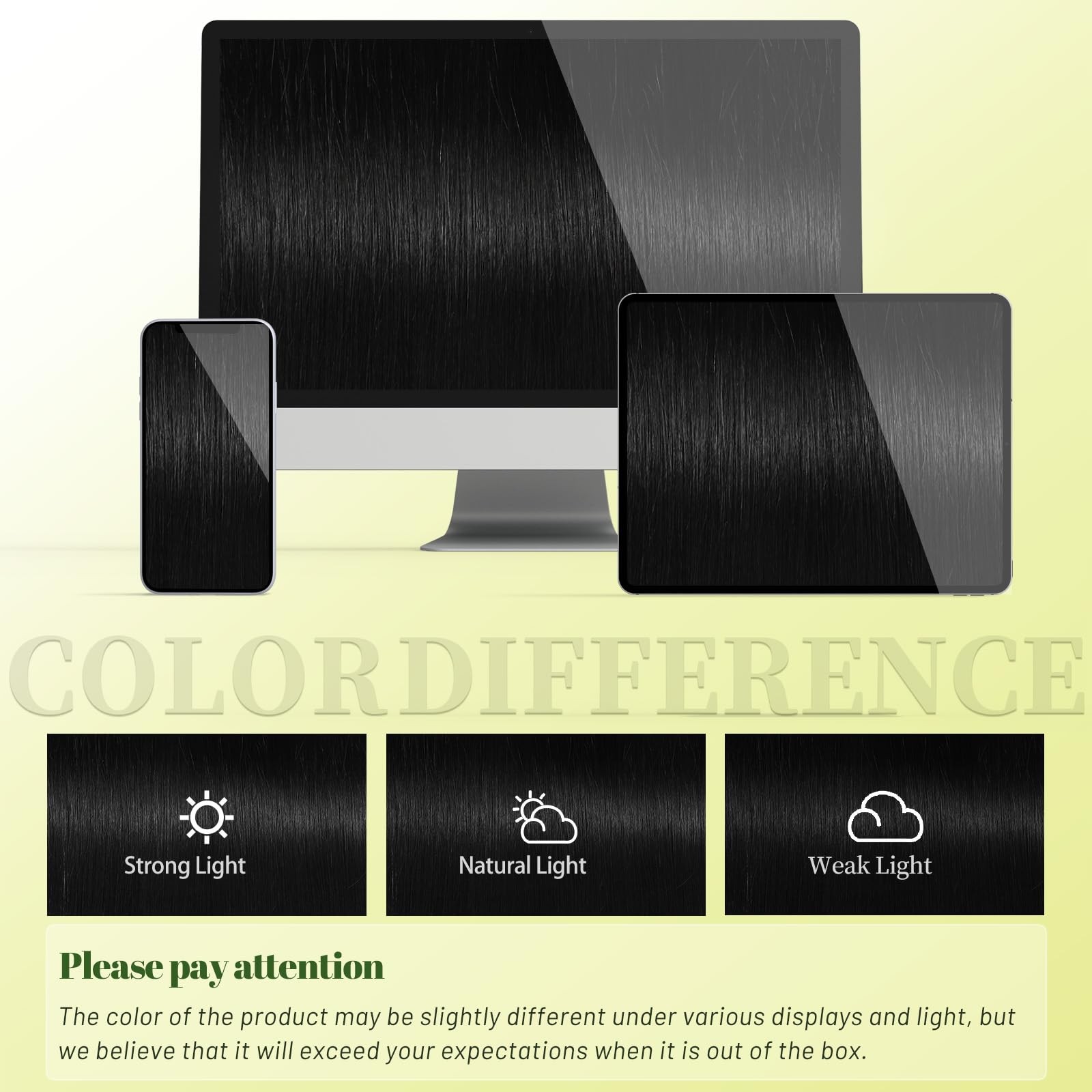 DNE 18″ Jet Black Remy Tape-In Human Hair Extensions 20pc/50g Straight