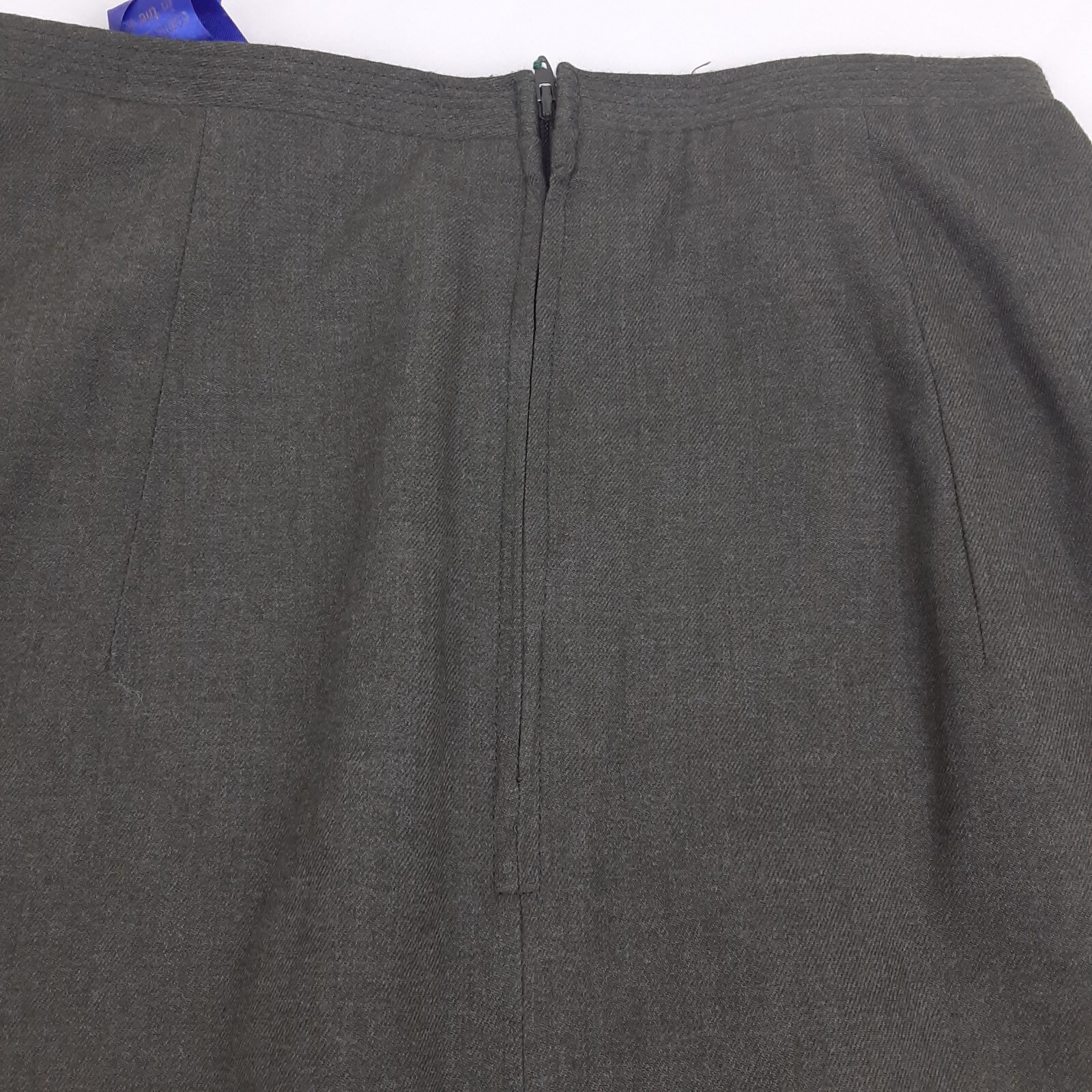 Koret Of California Skirt Adult 13 14 Green Zip Straight Vintage Dress Work