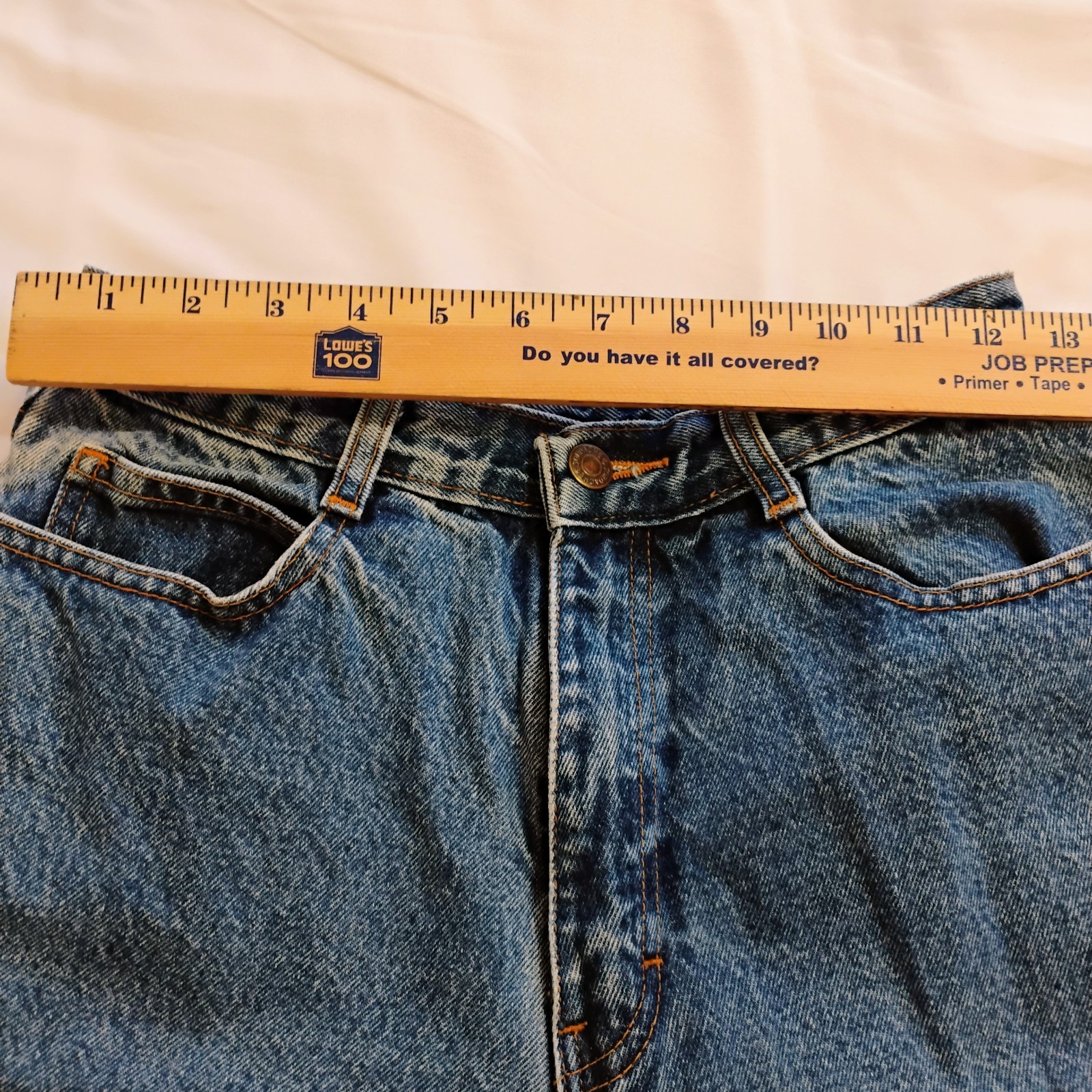 Vintage 80s Jordache High Waist Jeans Ankle Zippers 25 Waist 27 Inseam