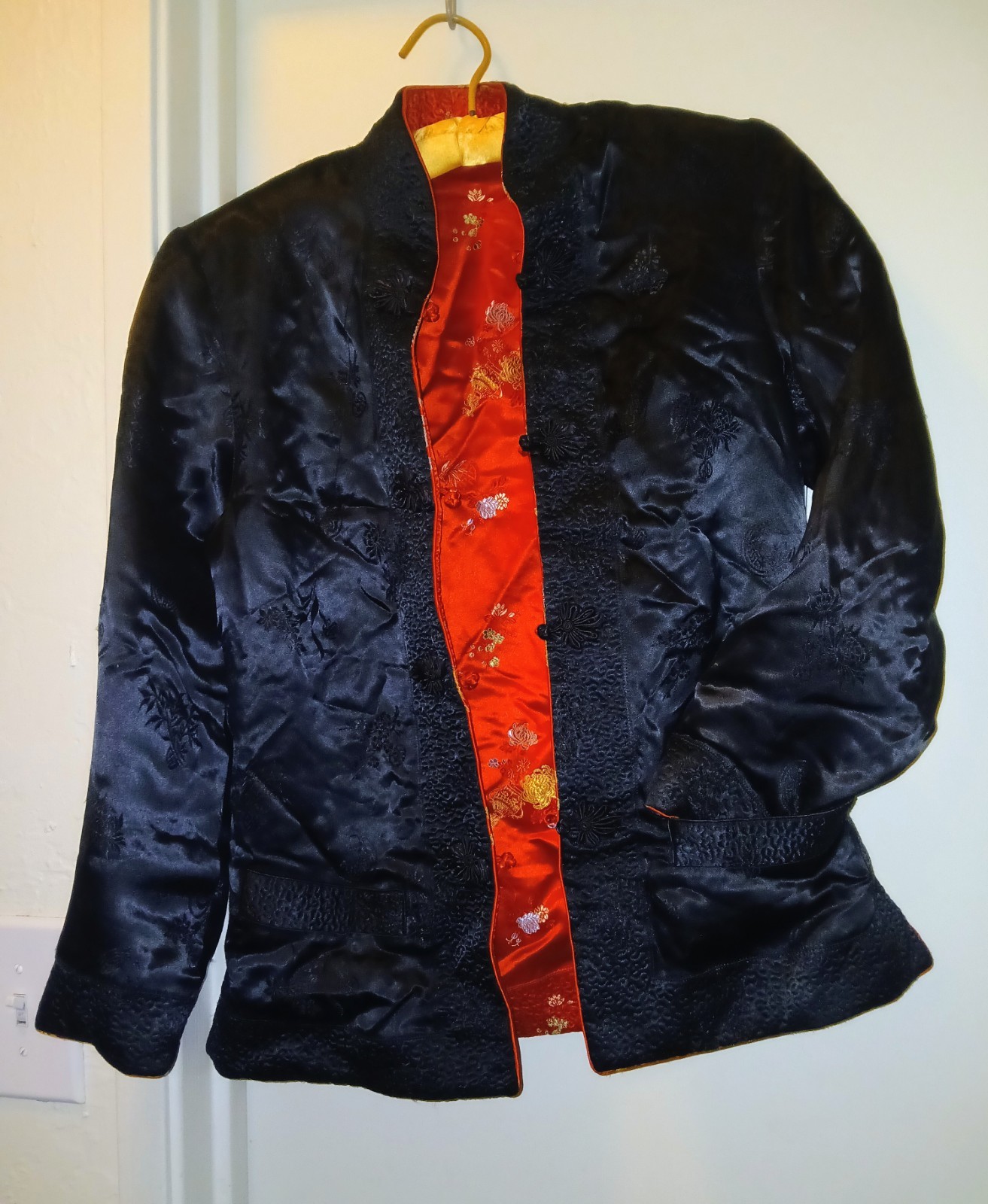 Vintage Oriental Reversable Padded Jacket