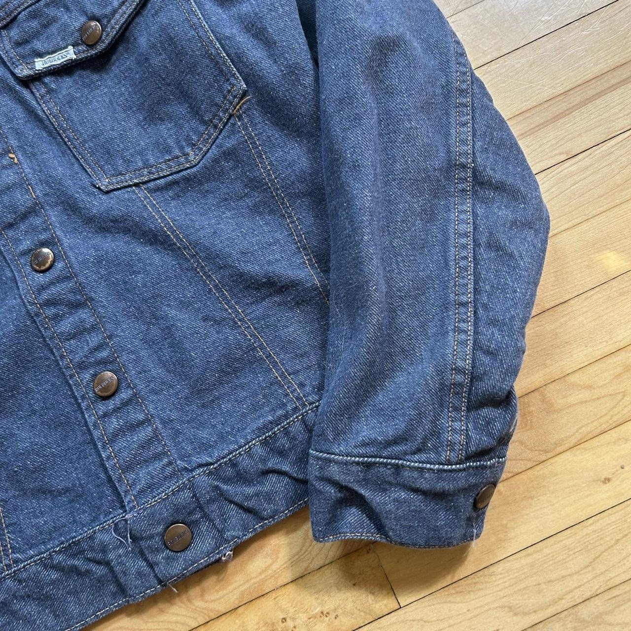 True Vintage 1960’s Sears Rowbucks Selvedge Denim Trucker Jacket Type 1 Size S