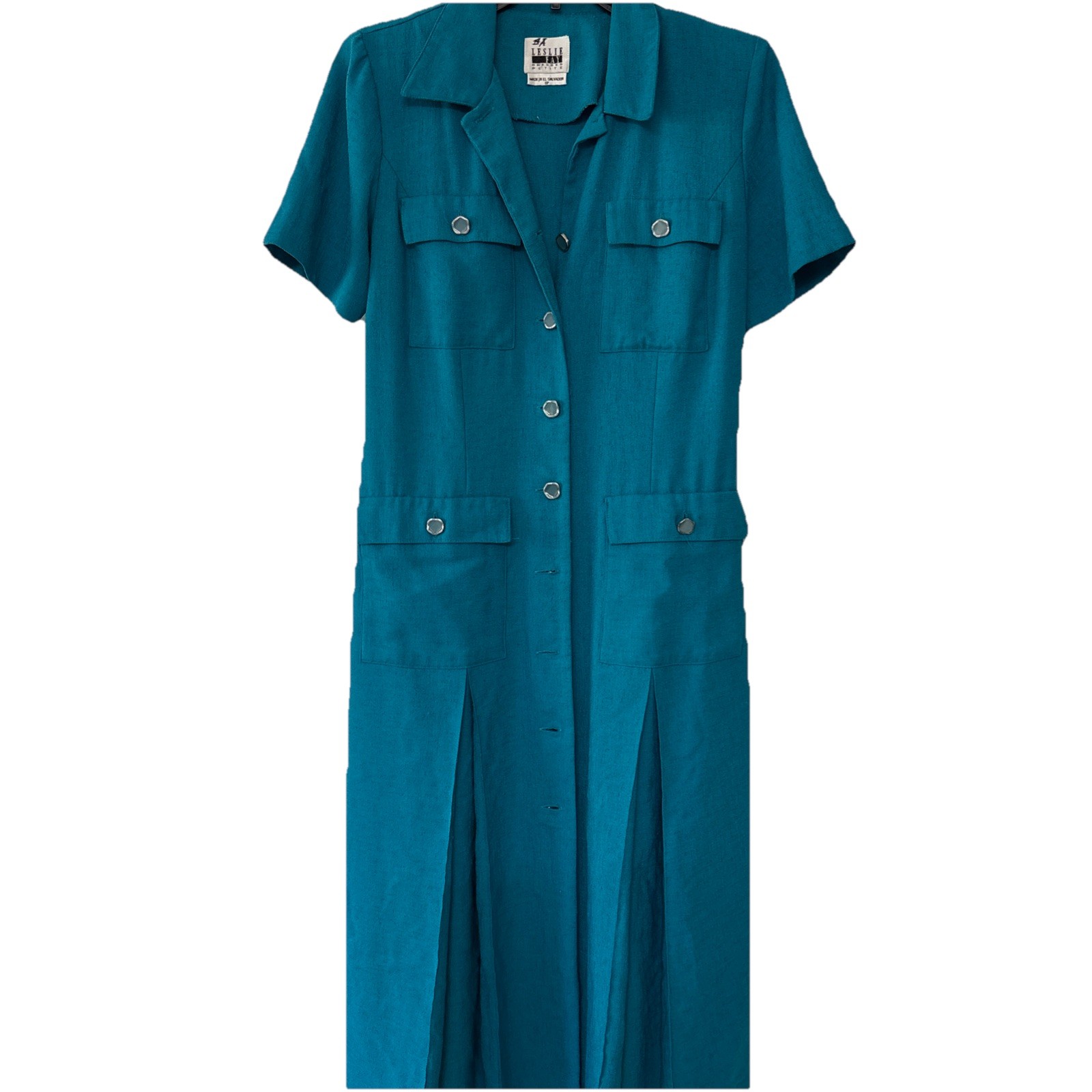 Vtg. Leslie Fay Women’s Dress , Sz 6P, Pleated