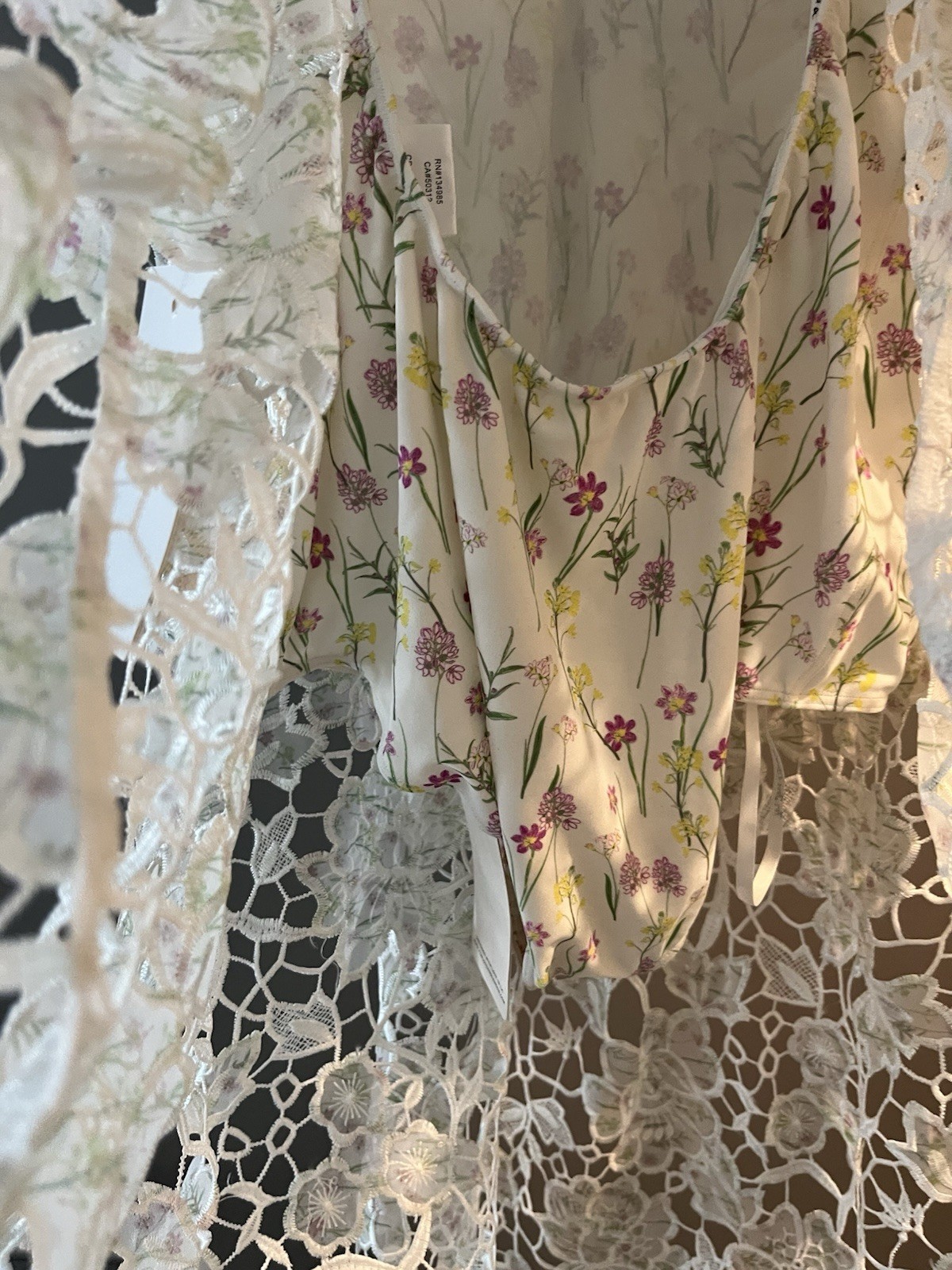 For Love & Lemons Sundae Midi Dress