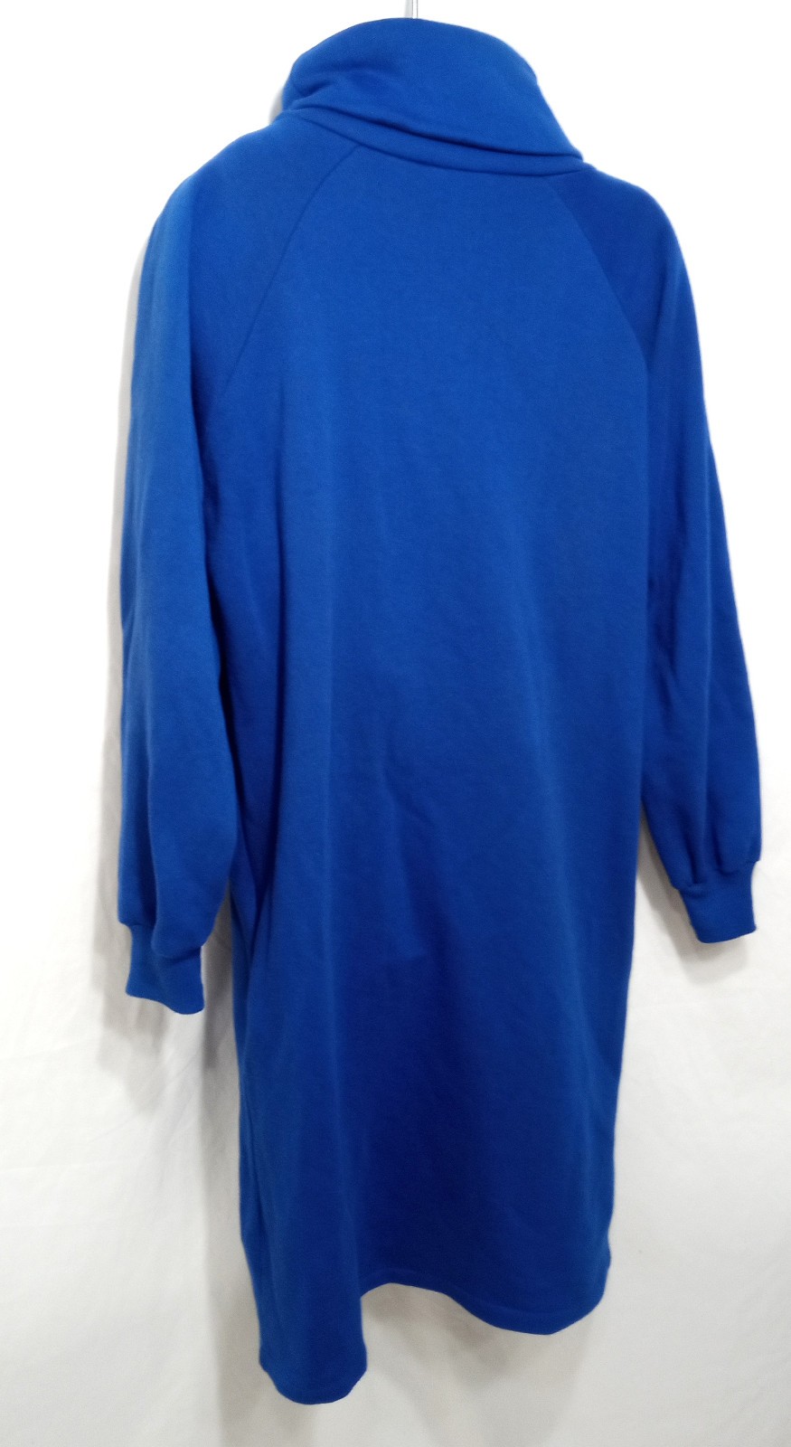 Vintage Pull Over Country Preppy Women’s Royal Blue Utility Dress Turtle Neck