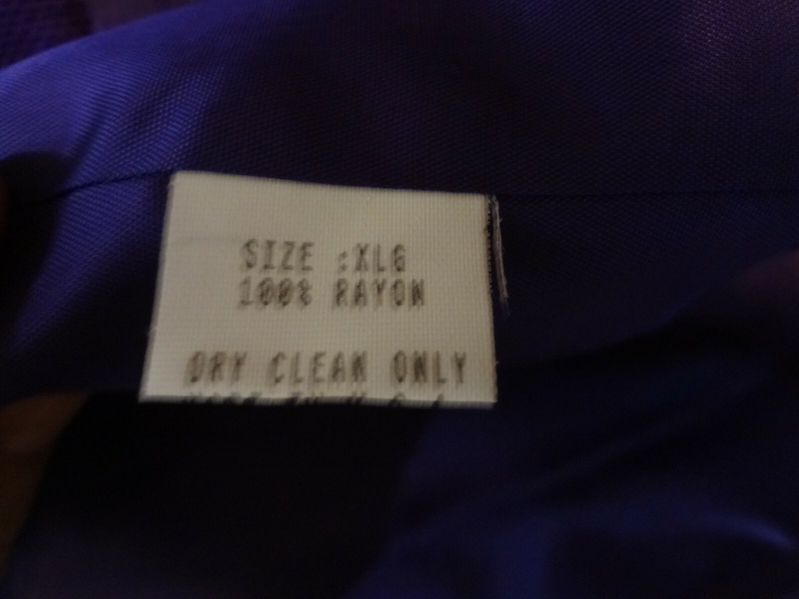VTG 90’s Nordstrom Essential Elements Women Purple Rayon 3 Button Blazer : XL