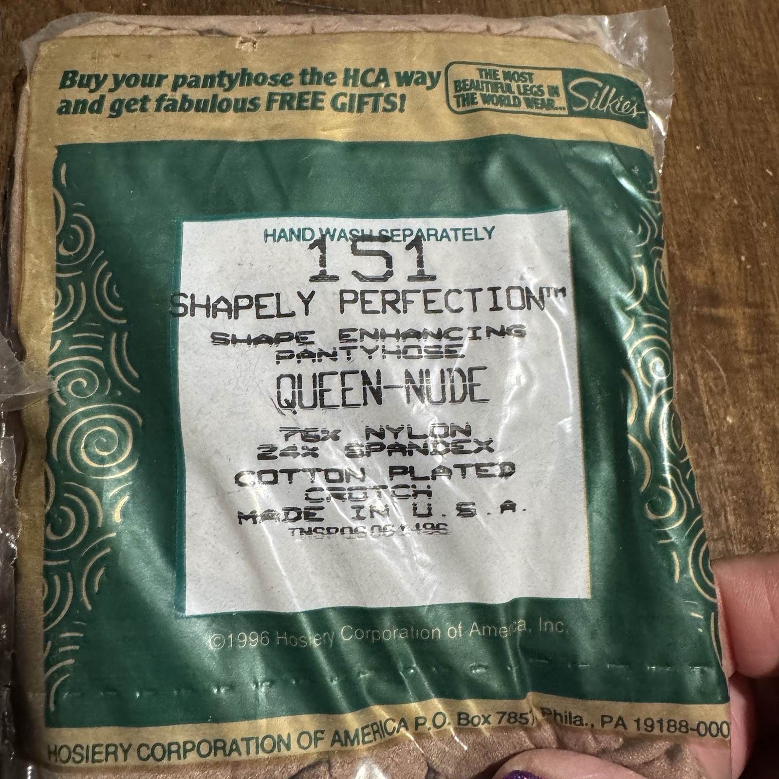 3 Vtg Silkies Shapely Perfection Pantyhose XL Queen Nude 151 Made USA New Sealed