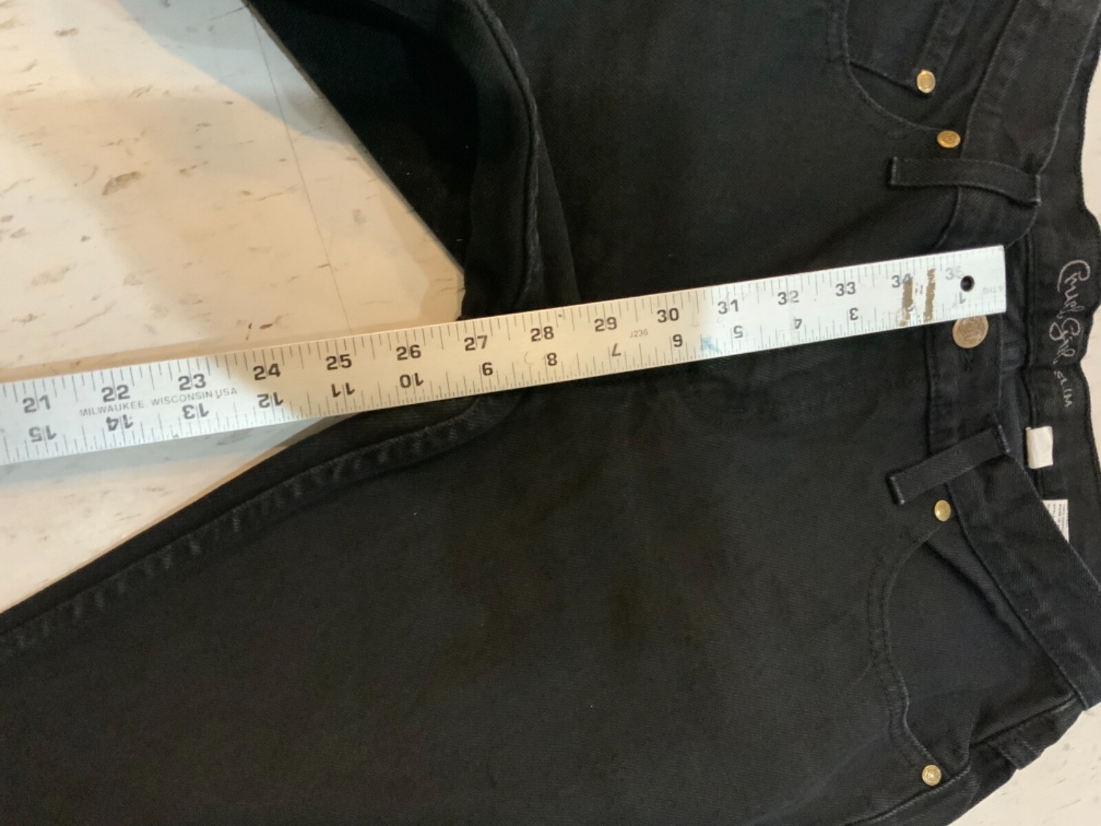 Cruel girl size 9 slim regular black jeans
