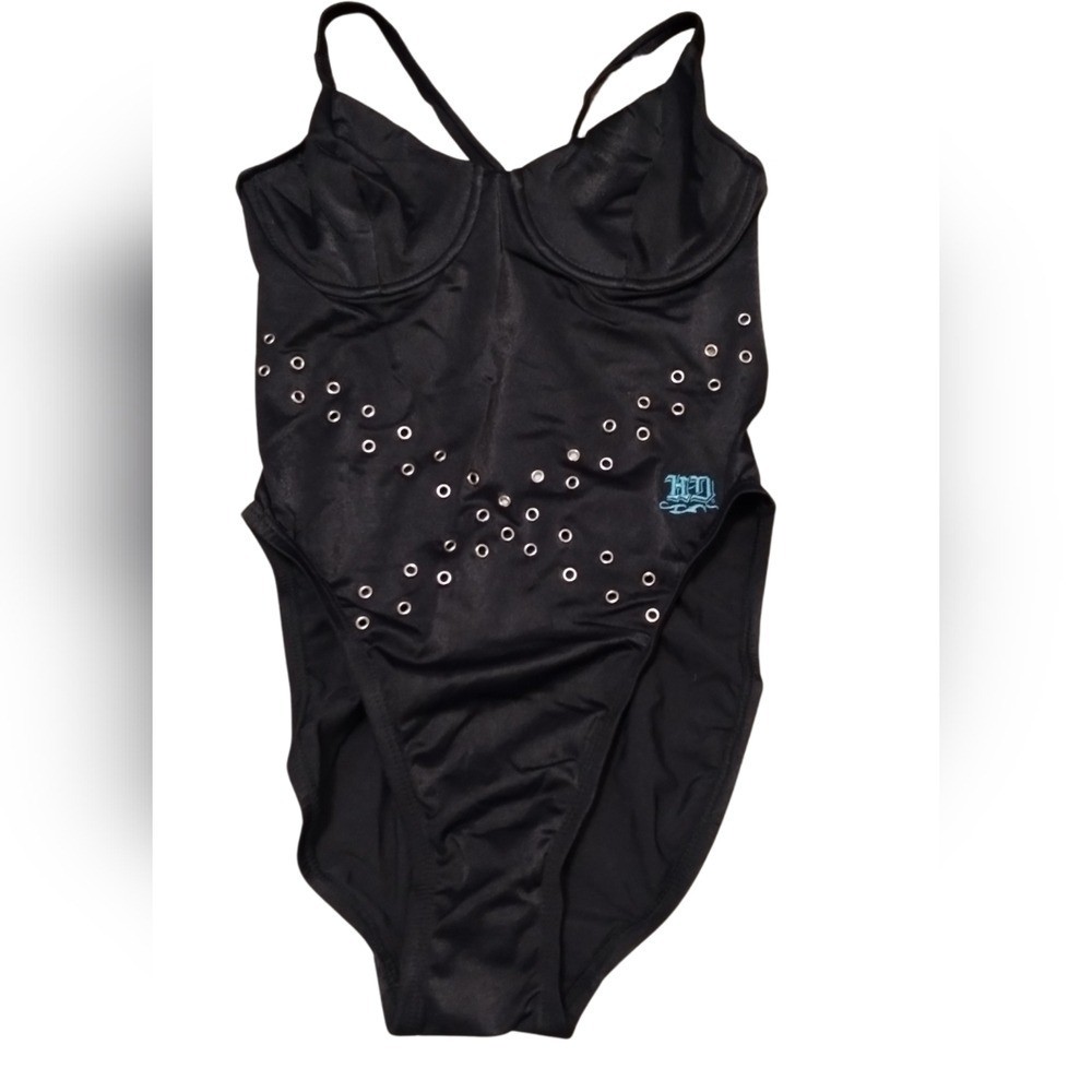 Harley Davidson Vintage 90s Bathing Suit Size S New With Tags