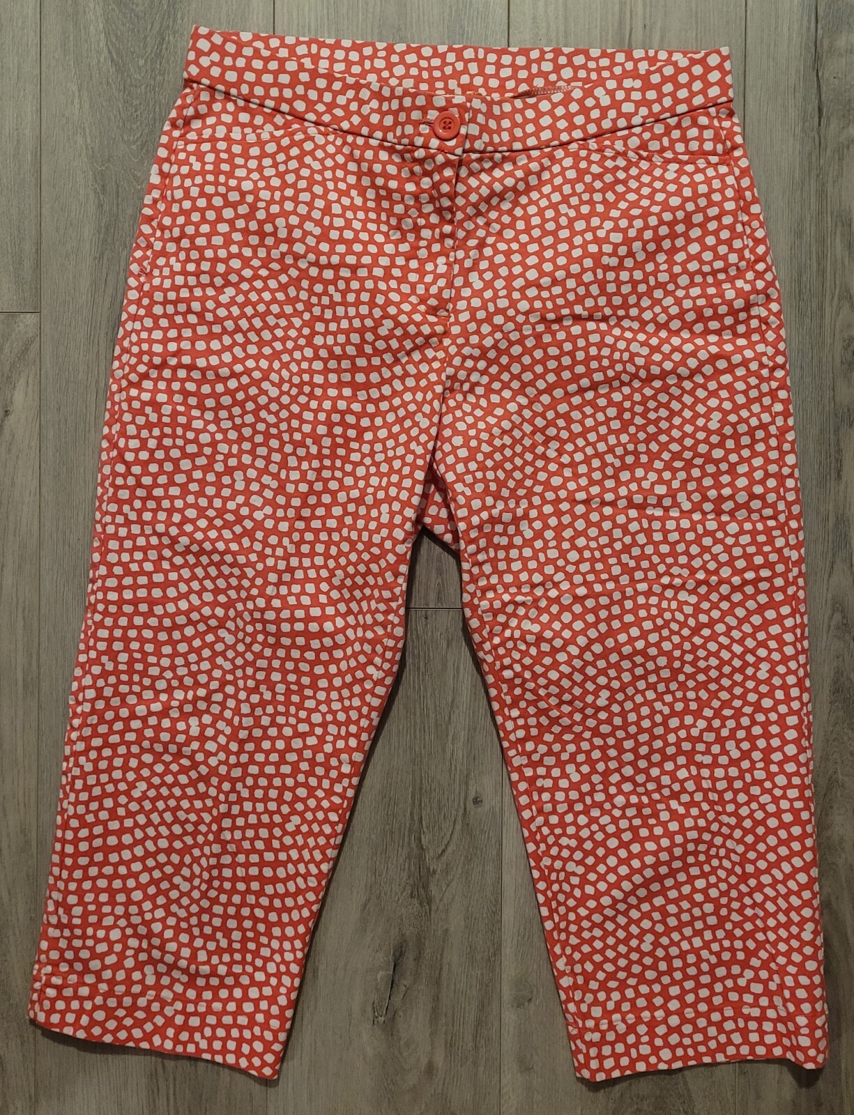 CORAL BAY WOMEN DRESSY CASUAL CAPRI LONG SHORTS SIZE 10 STRETCHY SLACKS PANTS