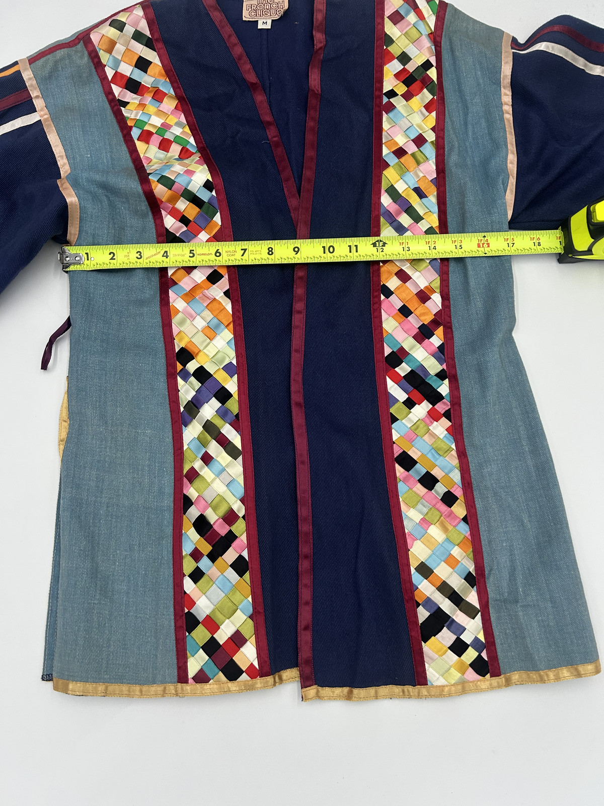 Vintage 70s The French Clique Patchwork Jacket — Size M