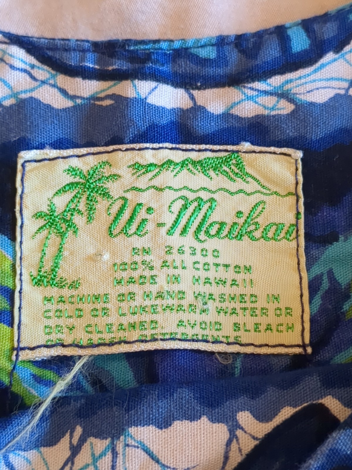 Vtg 60s Ui-Maikai Tribal Drum Floral Sleeveless Dress Made In Hawaii Sz Small