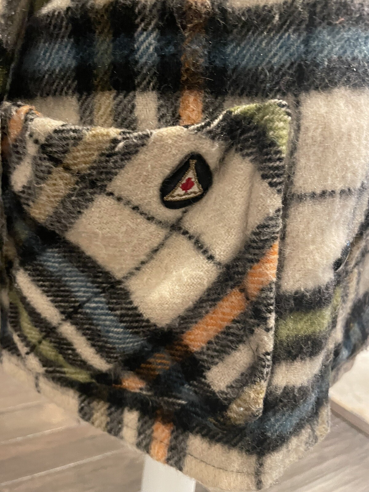 Canadian Wool Vintage Women’s Camper Coat Size Small GUC