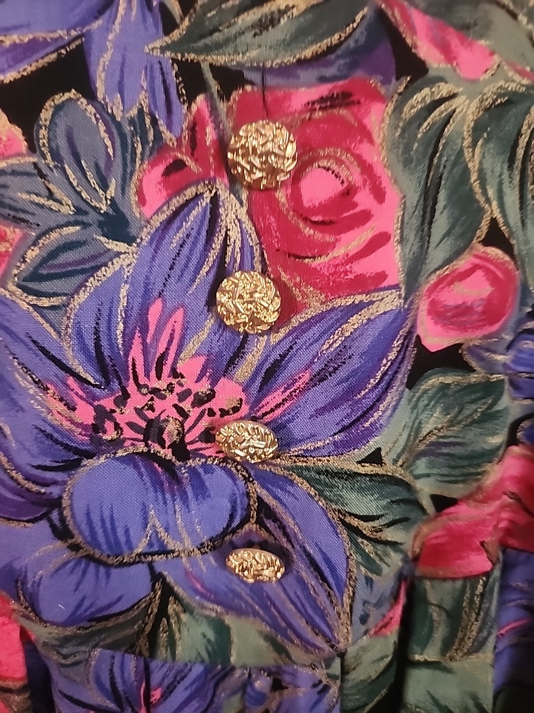 Vintage Miss Dorby Pink Purple Floral Maxi Dress Size 16 NWT