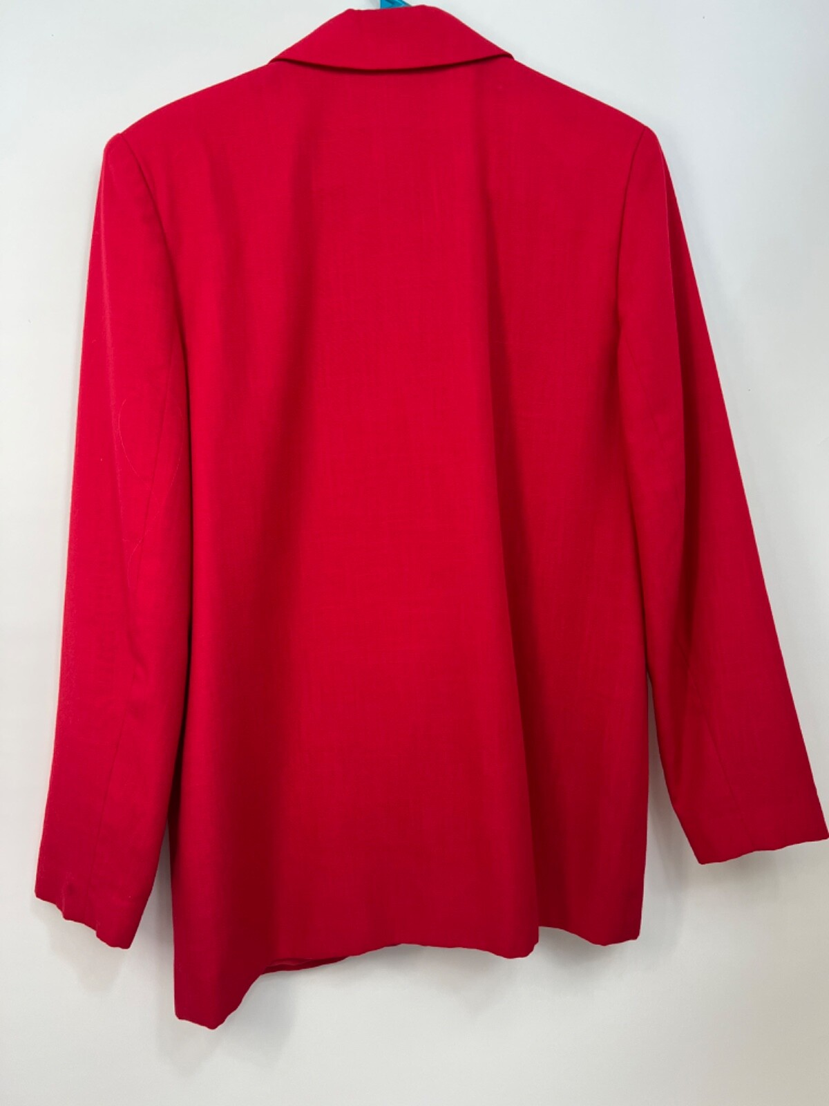 Stanley Blacker Vintage Red Sport Coat Women’s 10 Blazer One Button