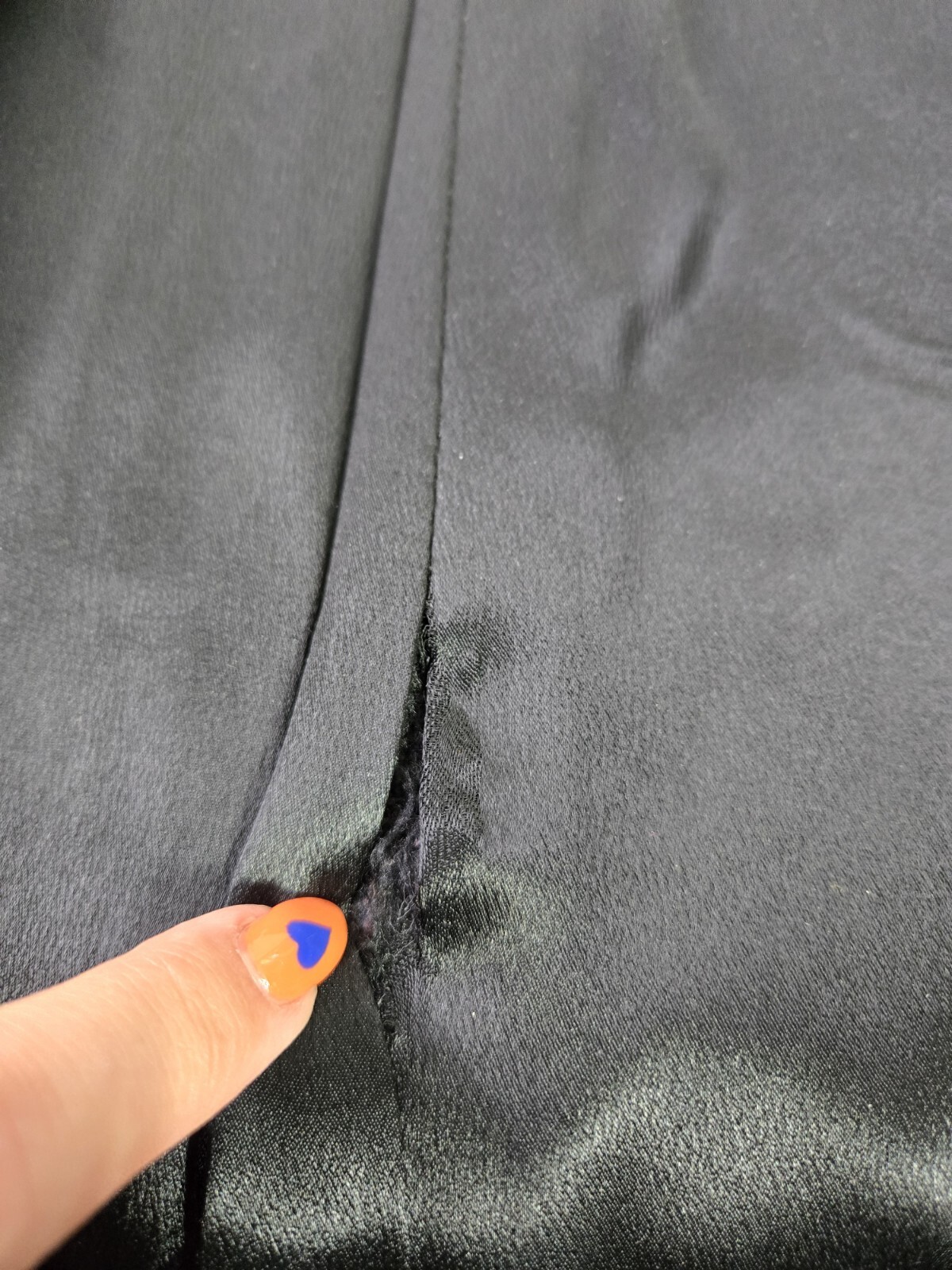 Vintage 40’s-60’s EINIGER Black Wool, Button-Down Fur Trim Collar Swing Coat