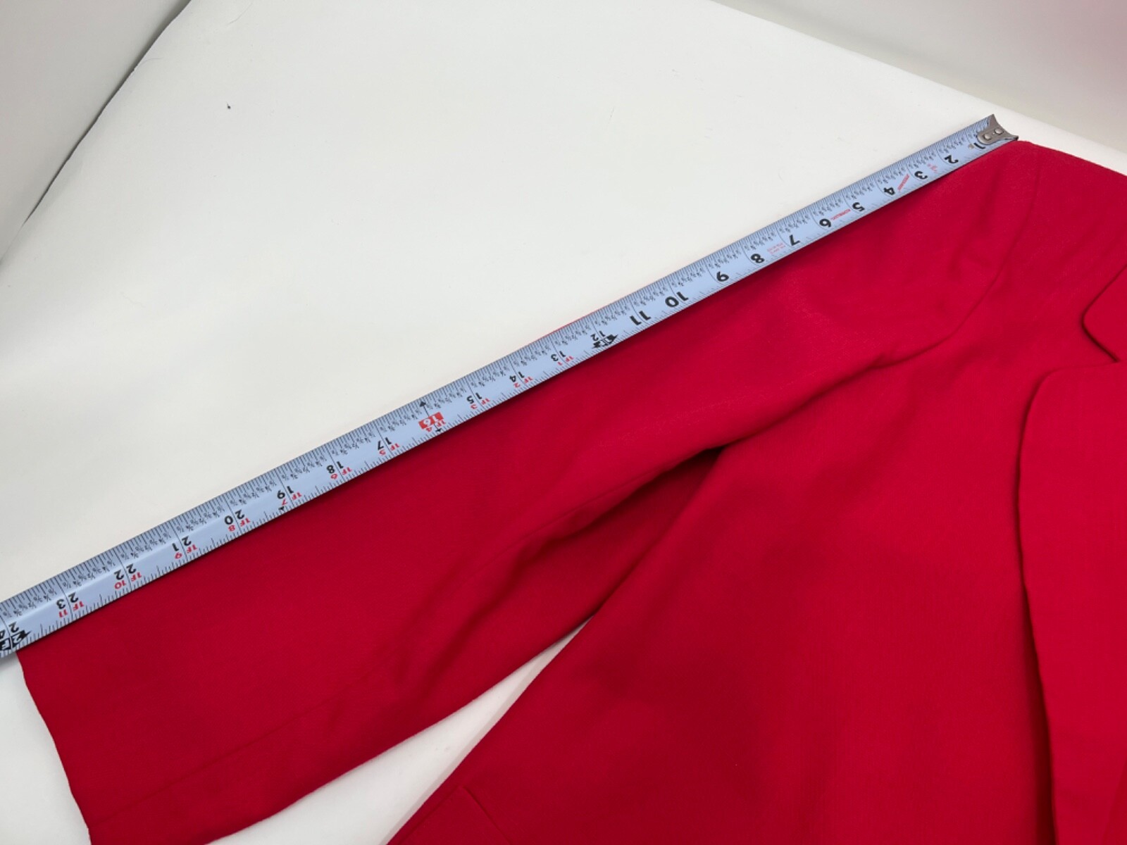 Stanley Blacker Vintage Red Sport Coat Women’s 10 Blazer One Button