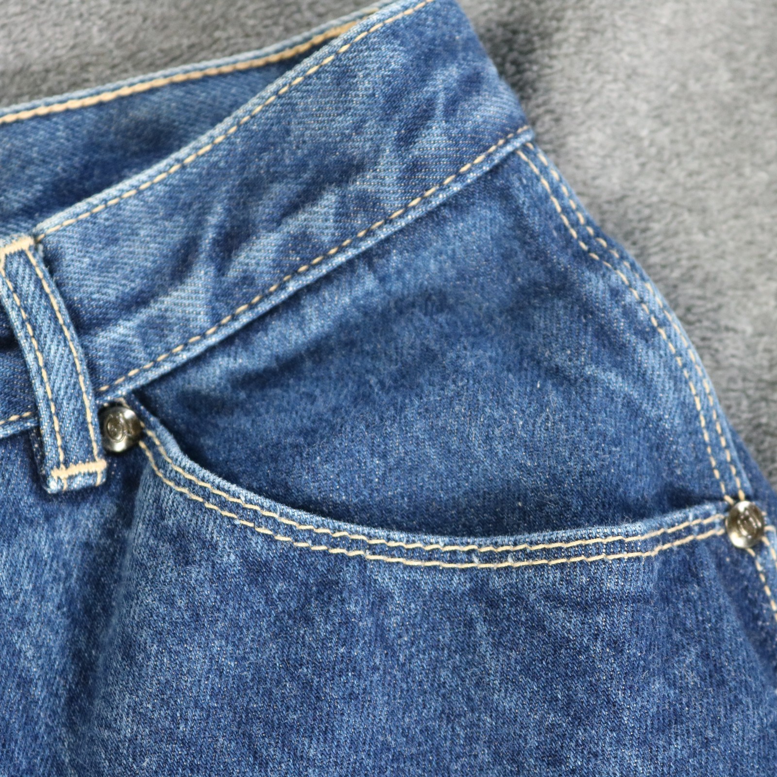 Vtg 70s 80s Gloria Vanderbilt for Murjani Tight-Fit Jeans Dark Wash Blue 5 24×34