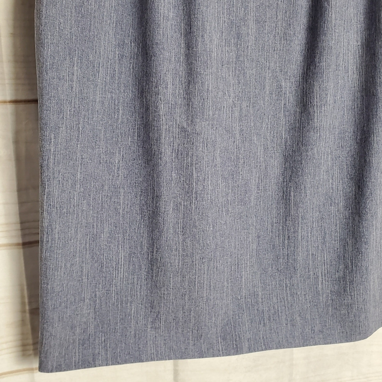 Vintage 90s Pencil Skirt Womens Size 14 Executive Collection Blue Career