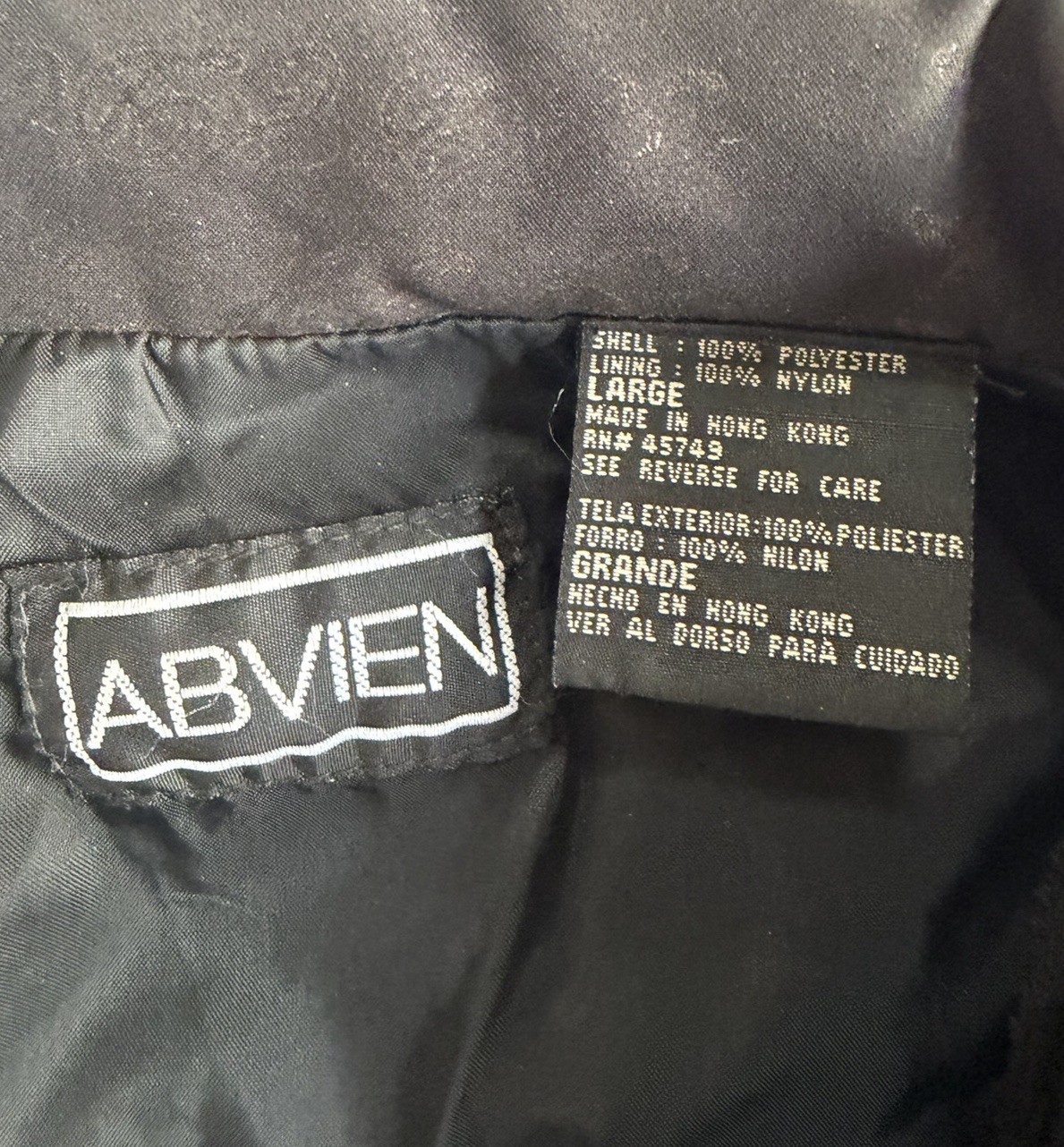 Vintage 80s 90s Windbreaker Track Suit Bomber Jacket & Pants Script Pattern L