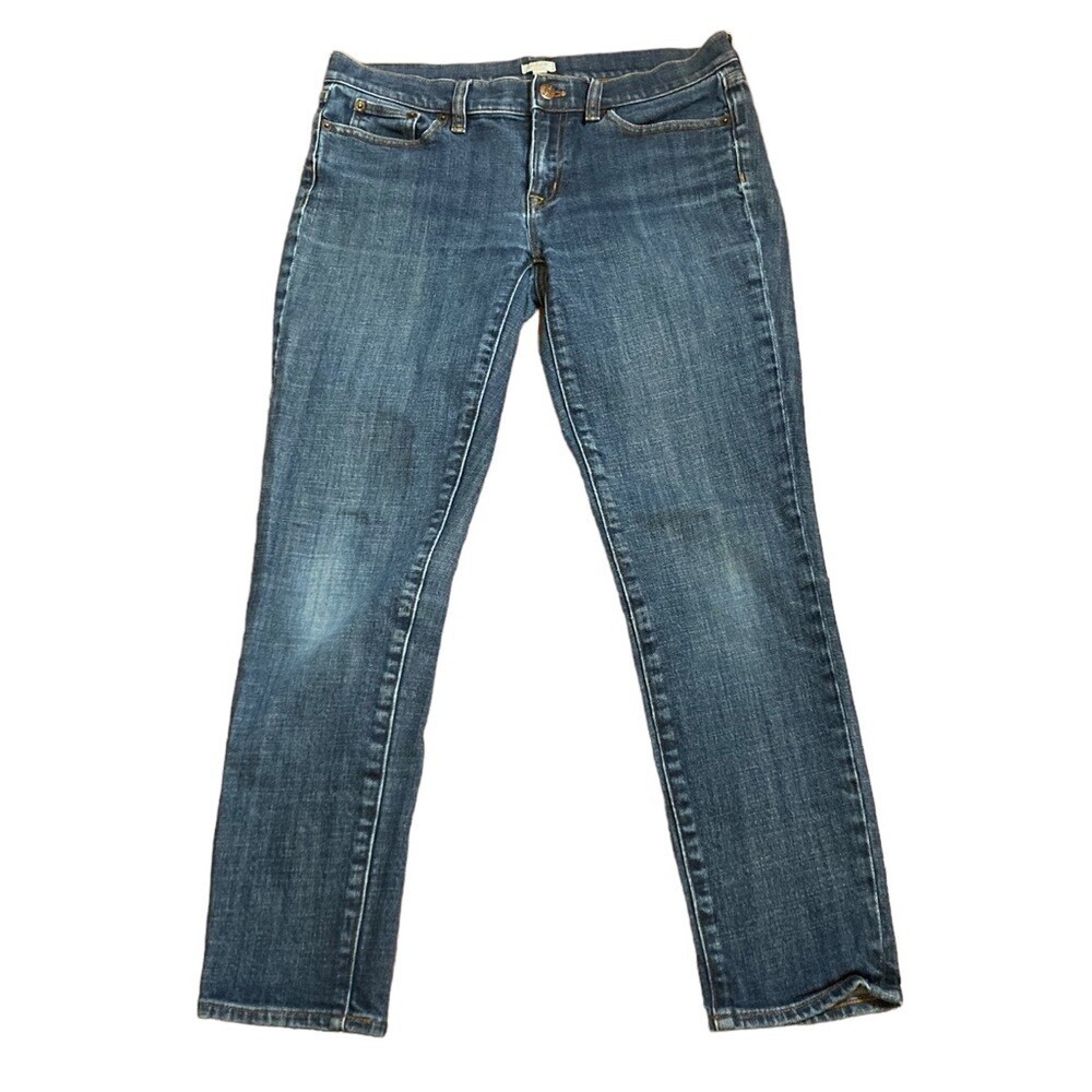 J. Crew Denim Stretch Ankle Jeans, Size 28